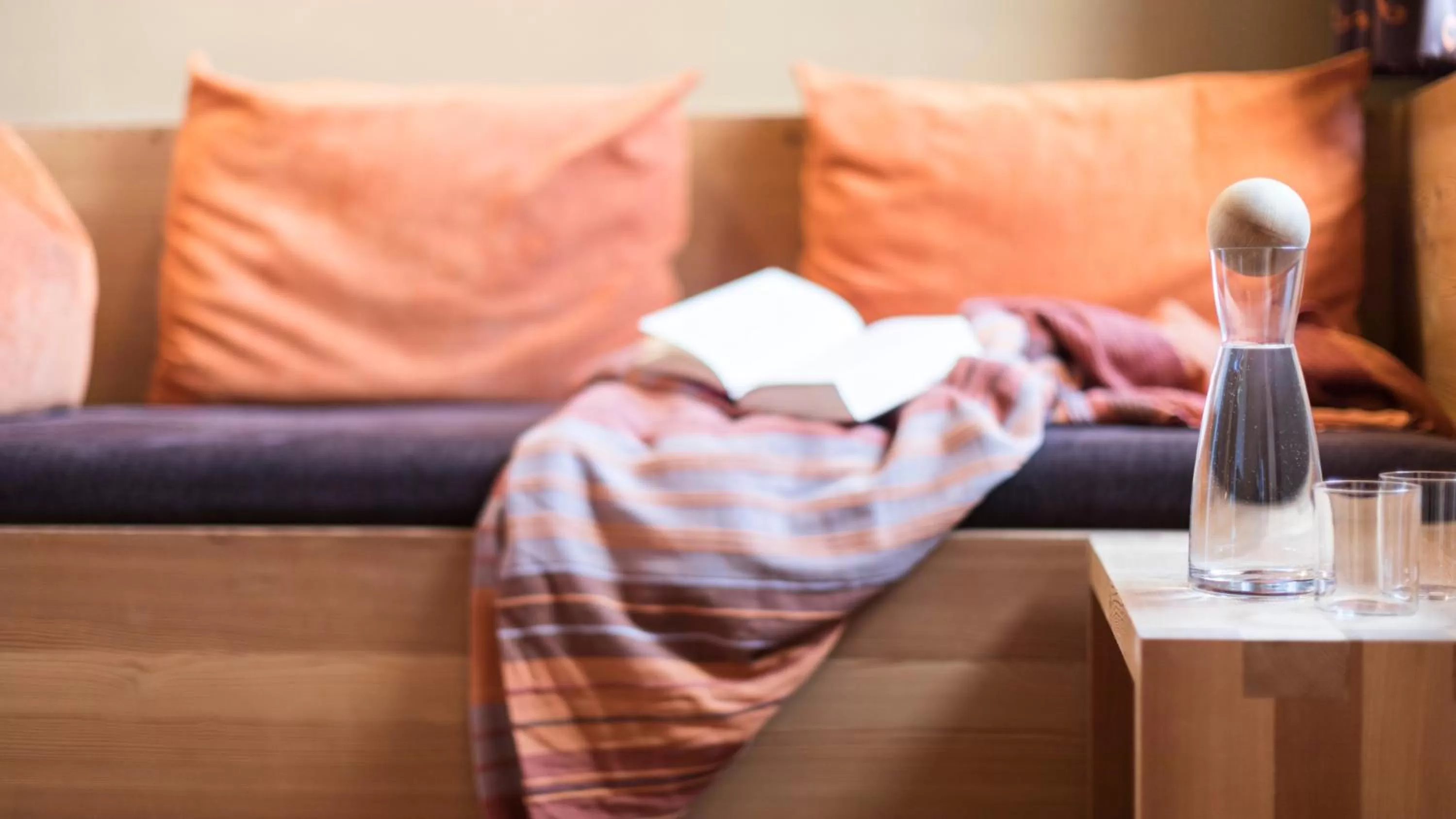 Seating area in Biohotel theiner's garten