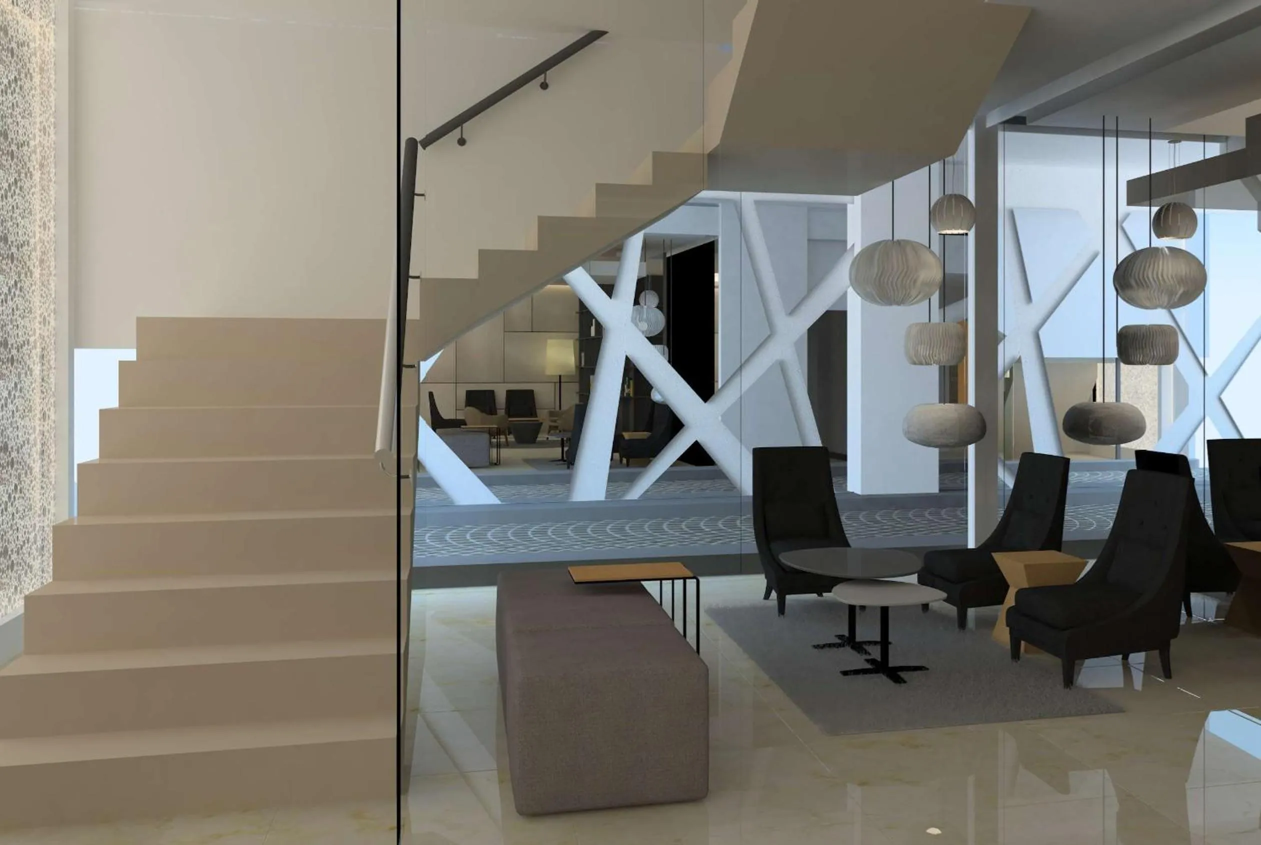 Lobby or reception in Howard Johnson Plaza Buenos Aires