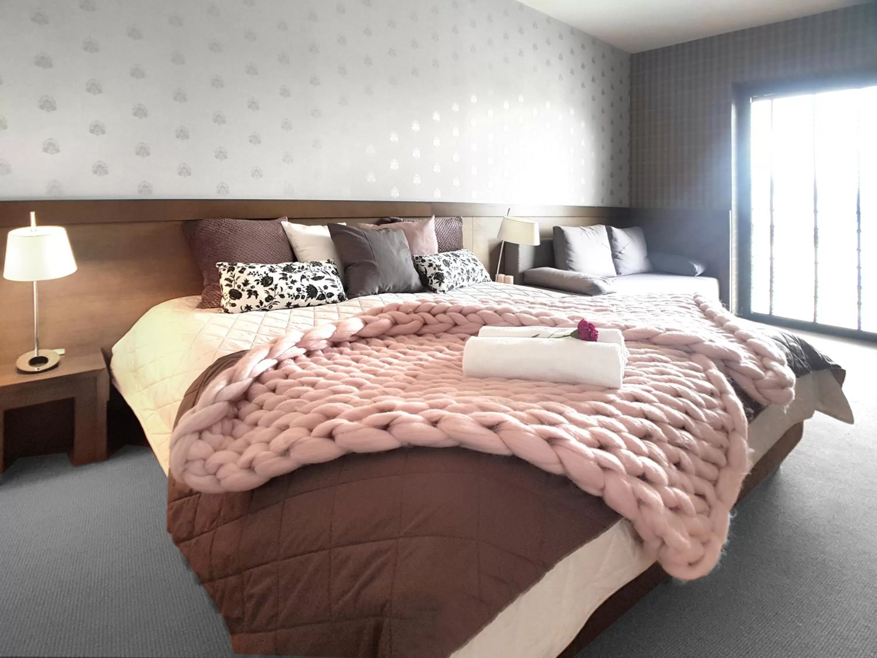 Bed in Hotel Willowa