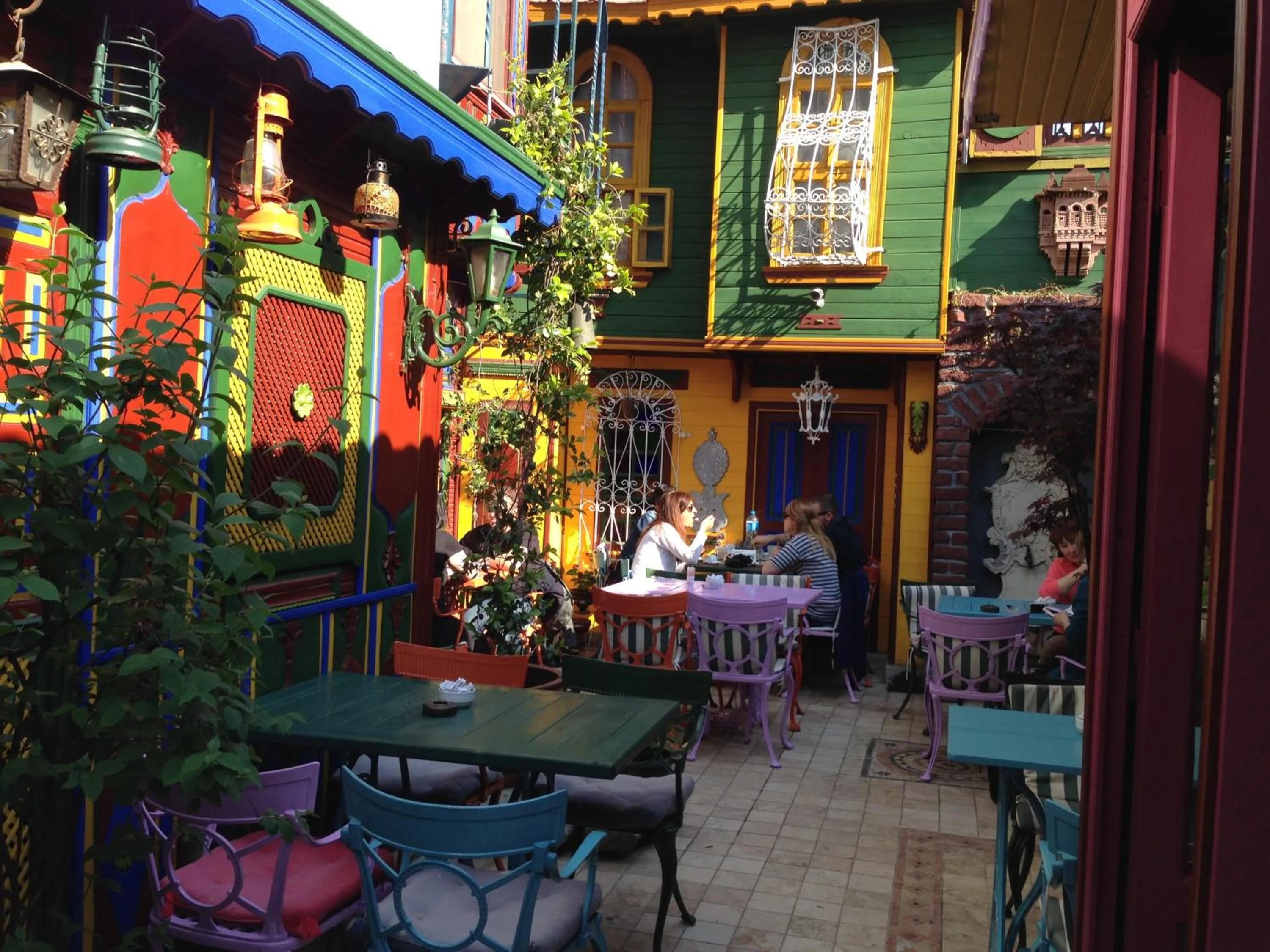 Garden in Kybele Hotel