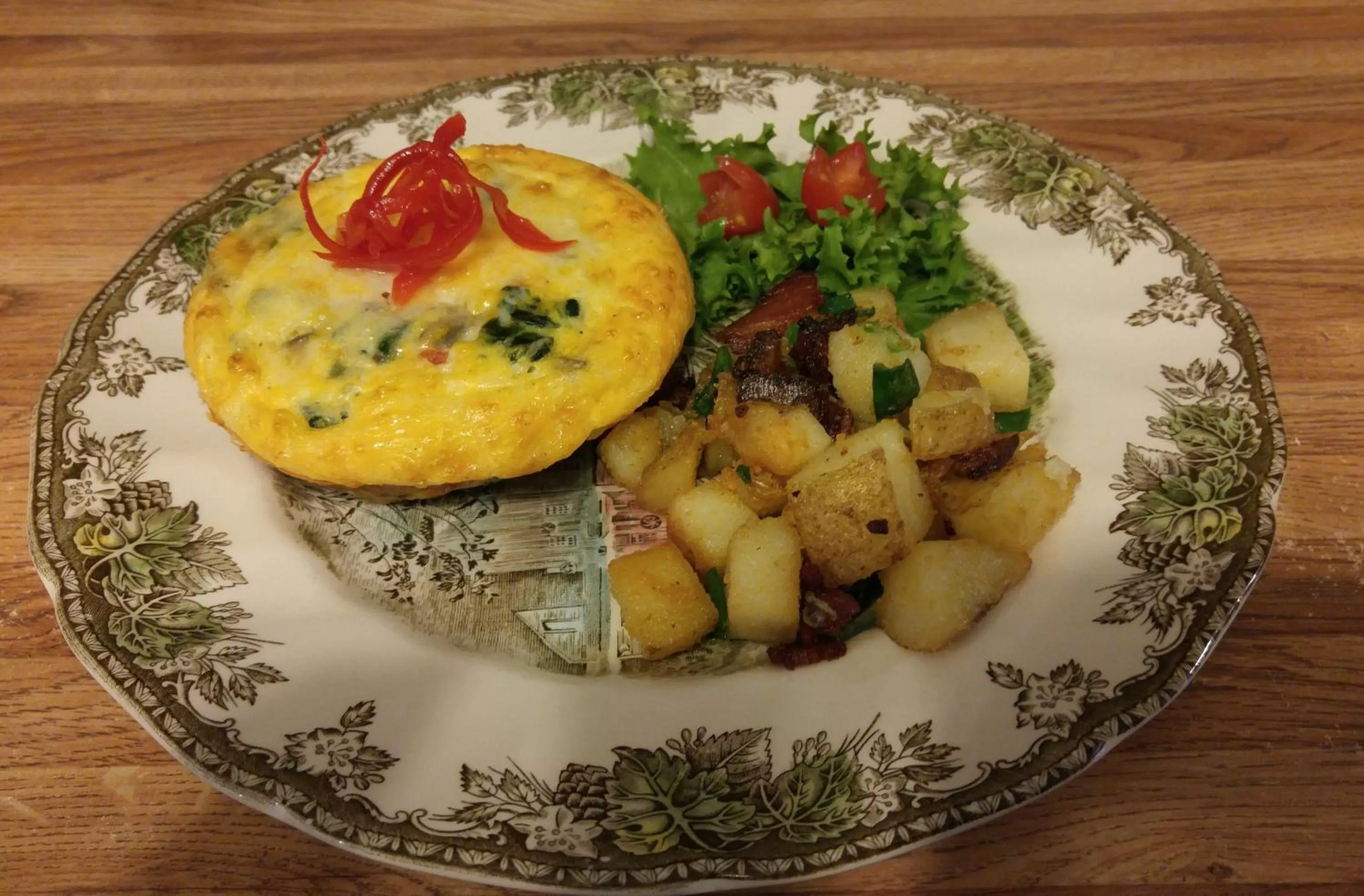 Breakfast in Benjamin Prescott Inn