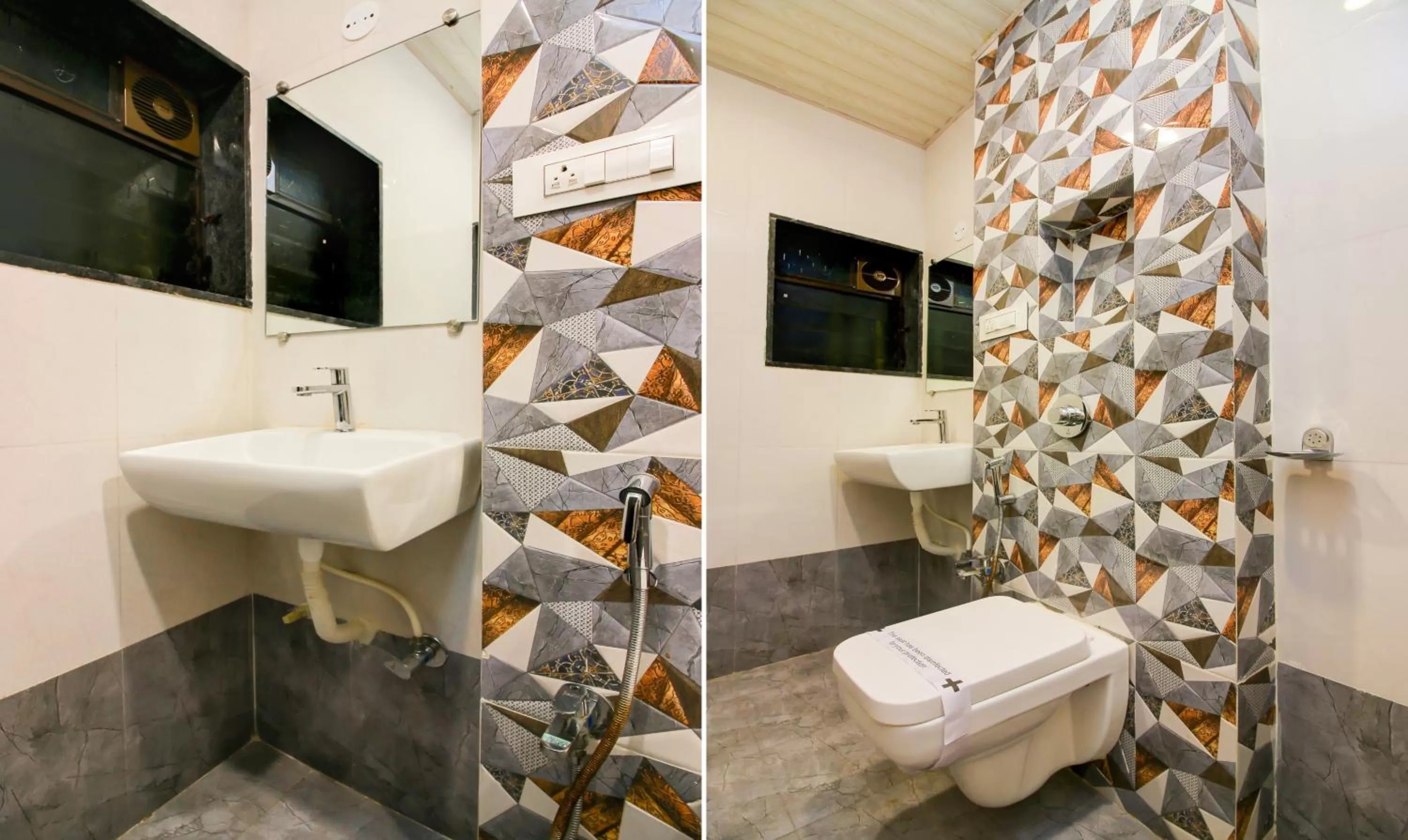 Bathroom in Treebo Arvind Residency