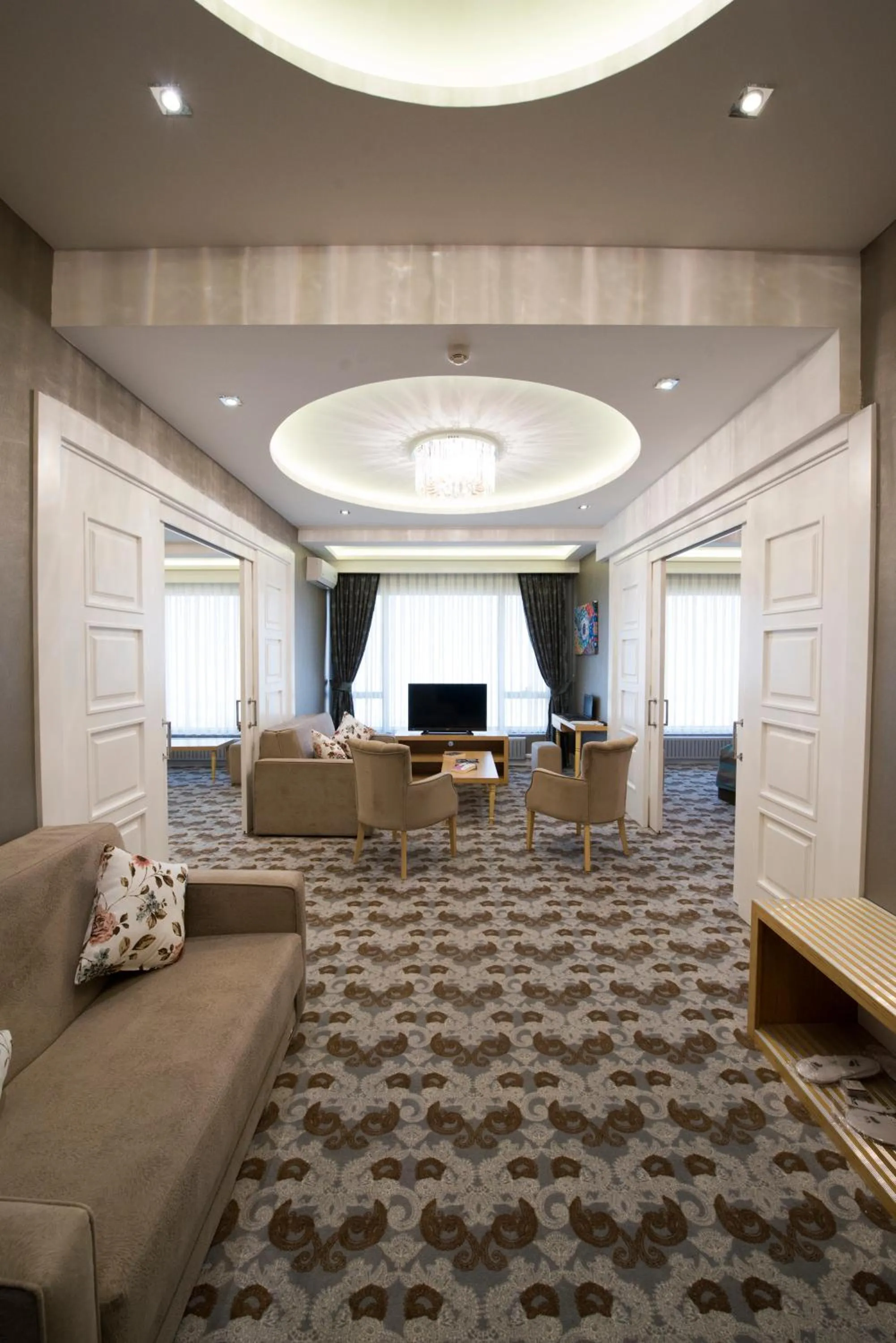 Living room in The Berussa Hotel