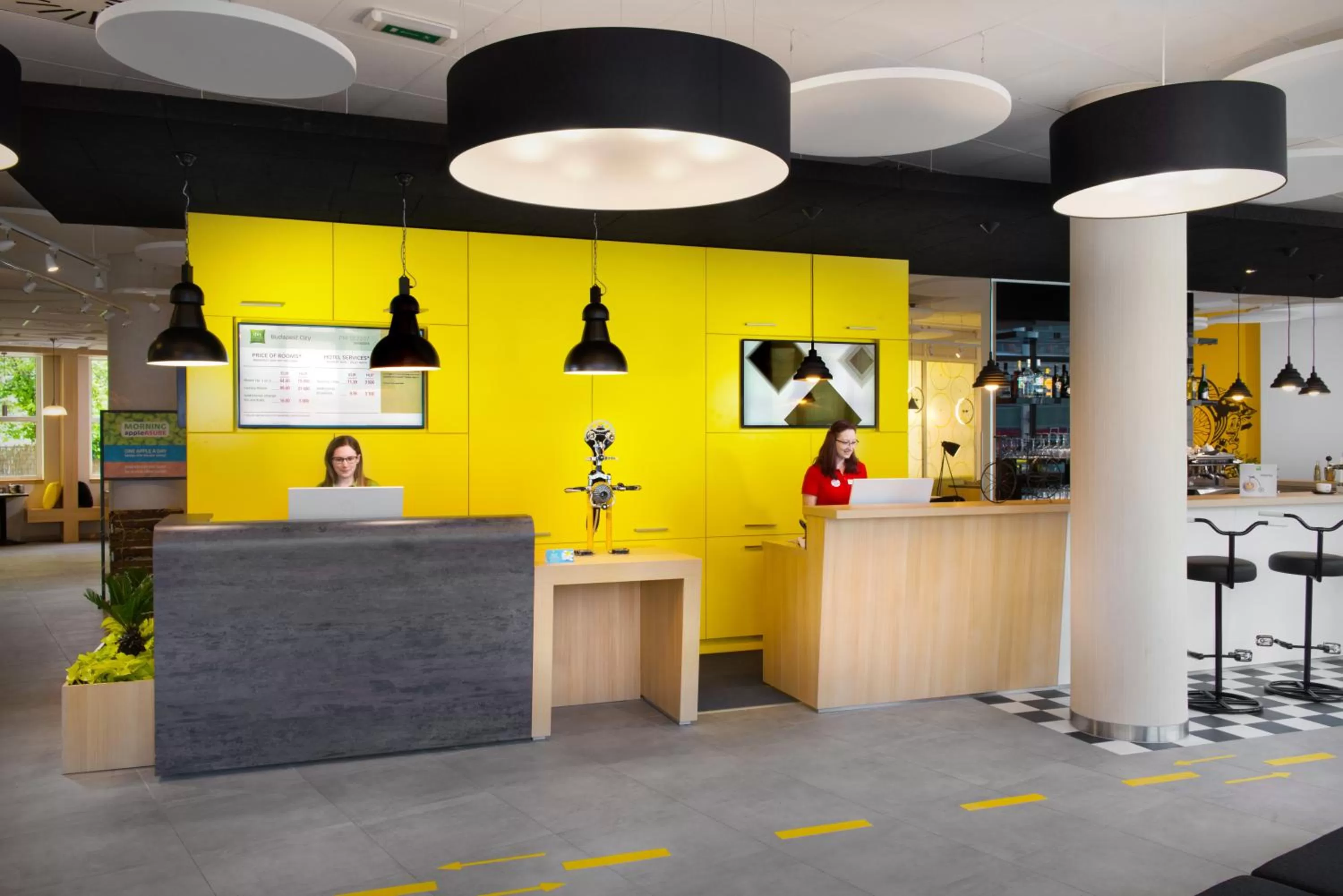 Lobby or reception in Ibis Styles Budapest City