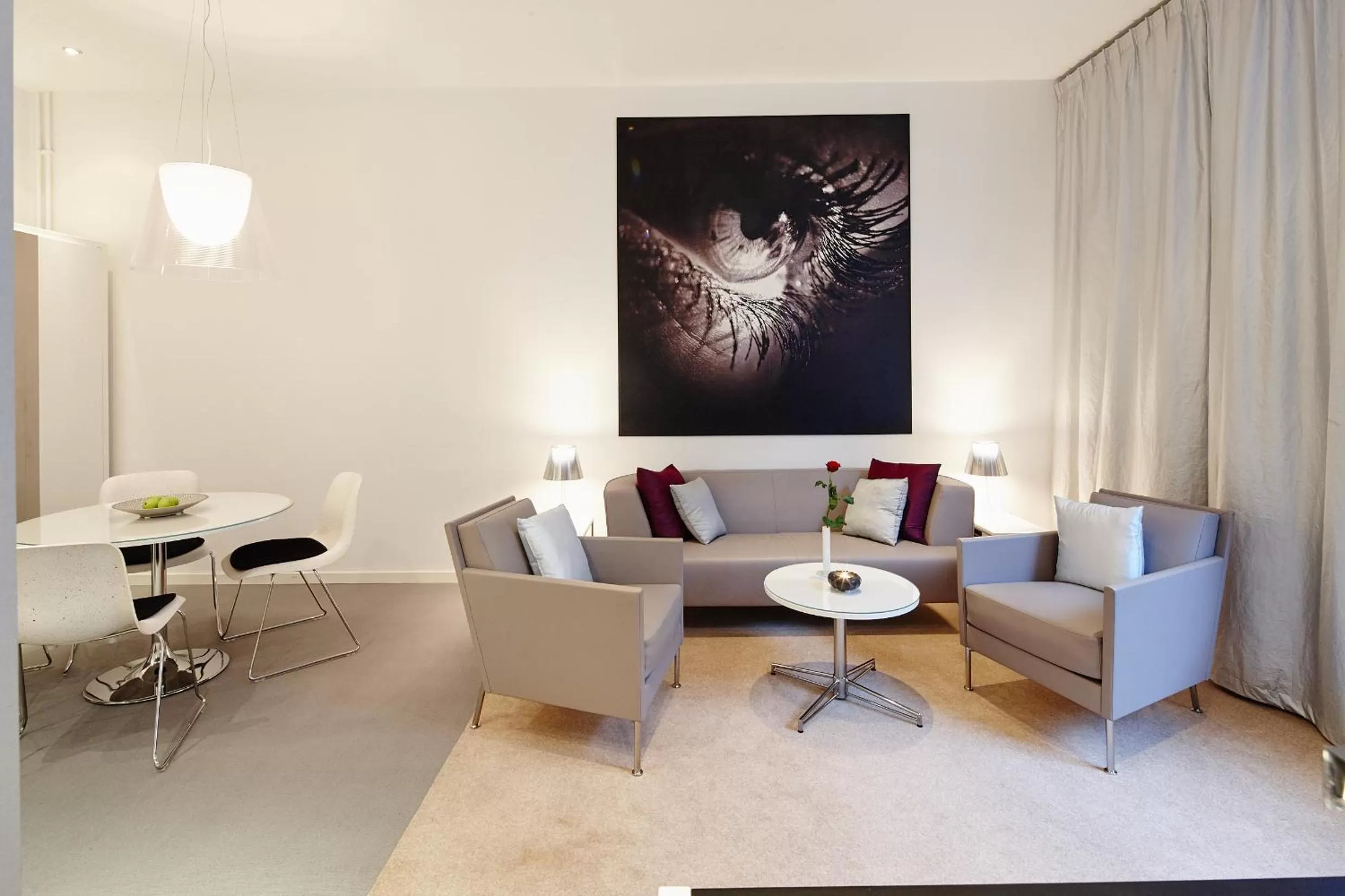 Living room in ProfilHotels Savoy