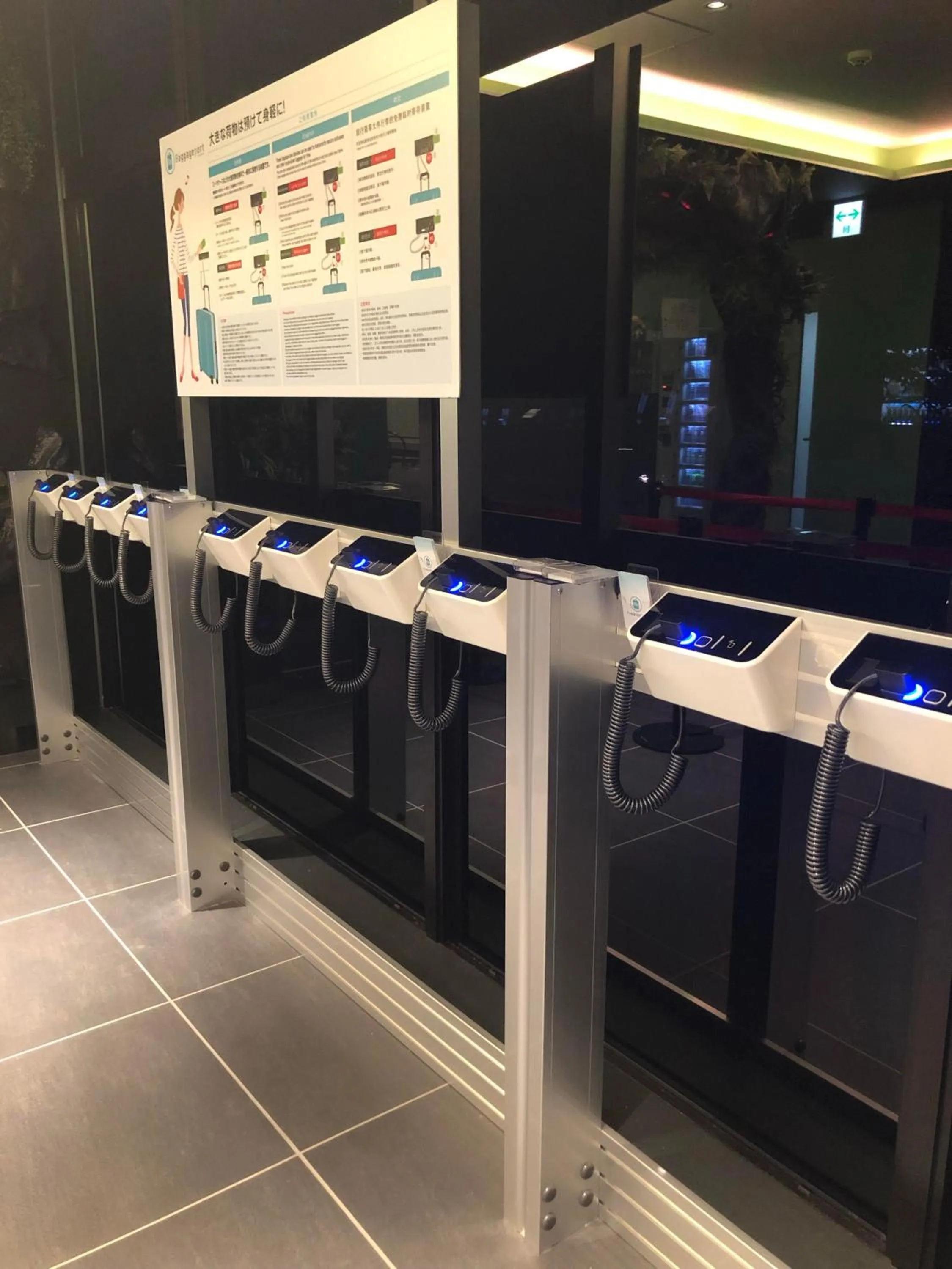 Area and facilities in Henn na Hotel Tokyo Haneda