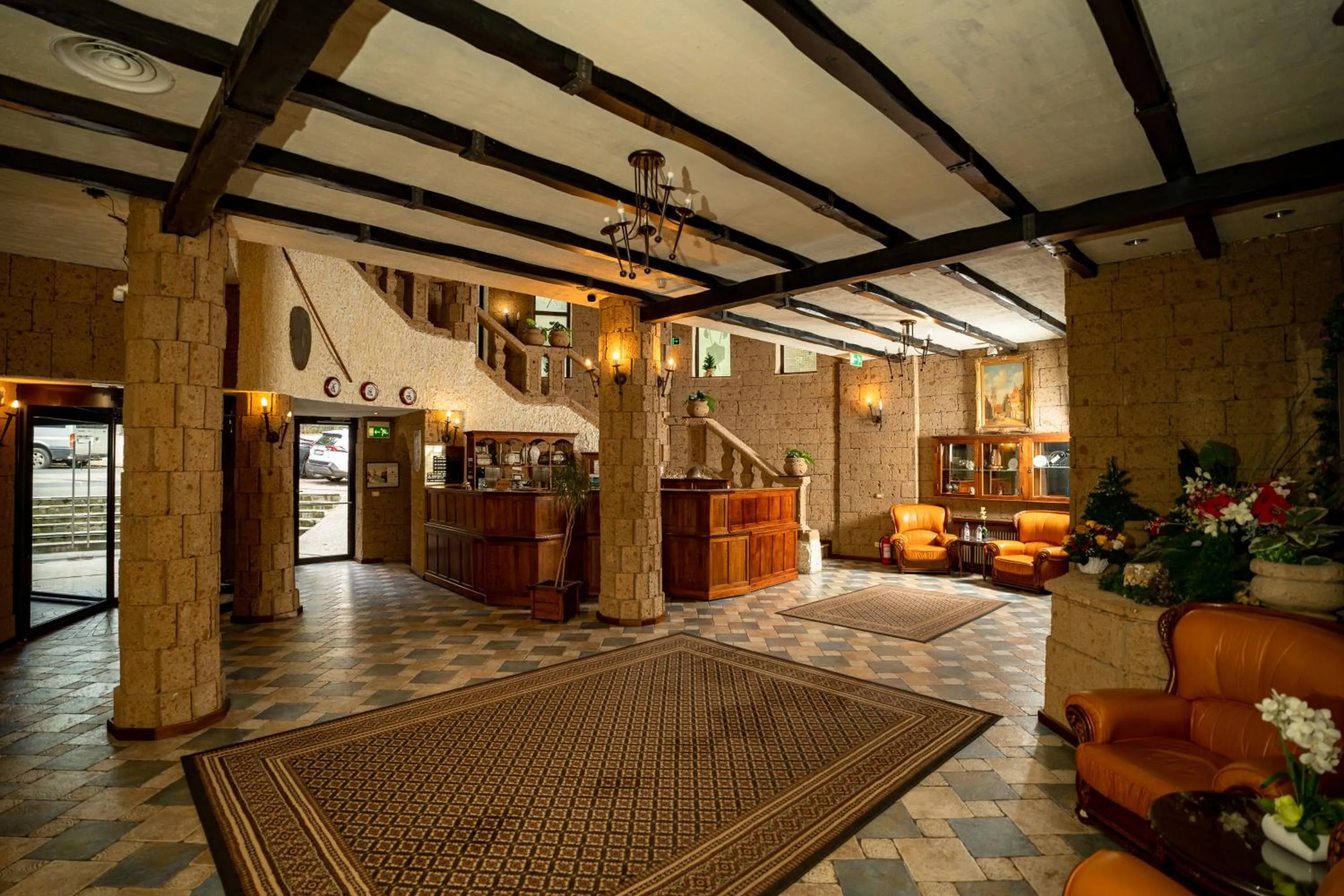 Lobby or reception in House of Dracula Hotel
