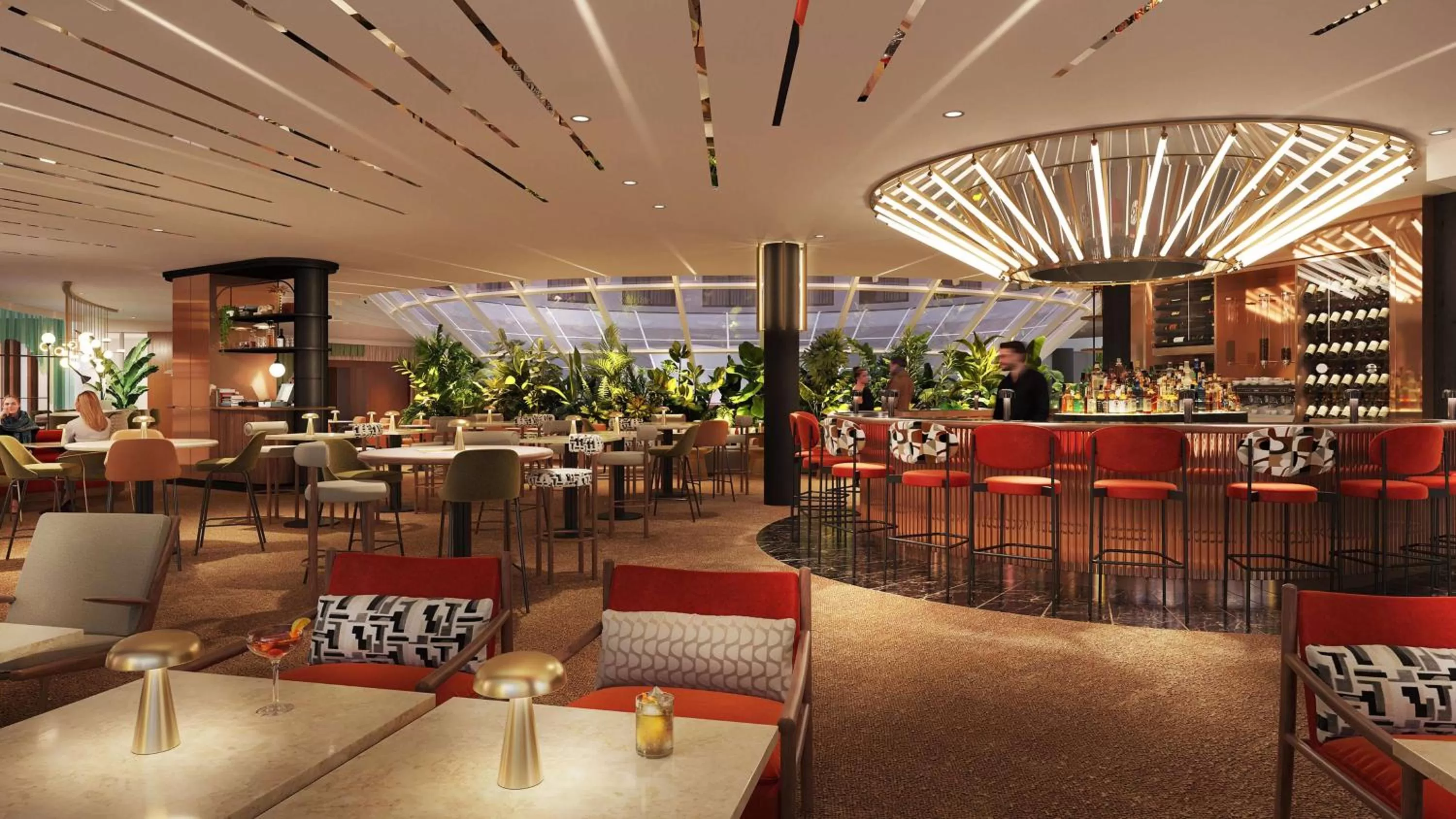 Restaurant/places to eat in Hilton Paris La Défense