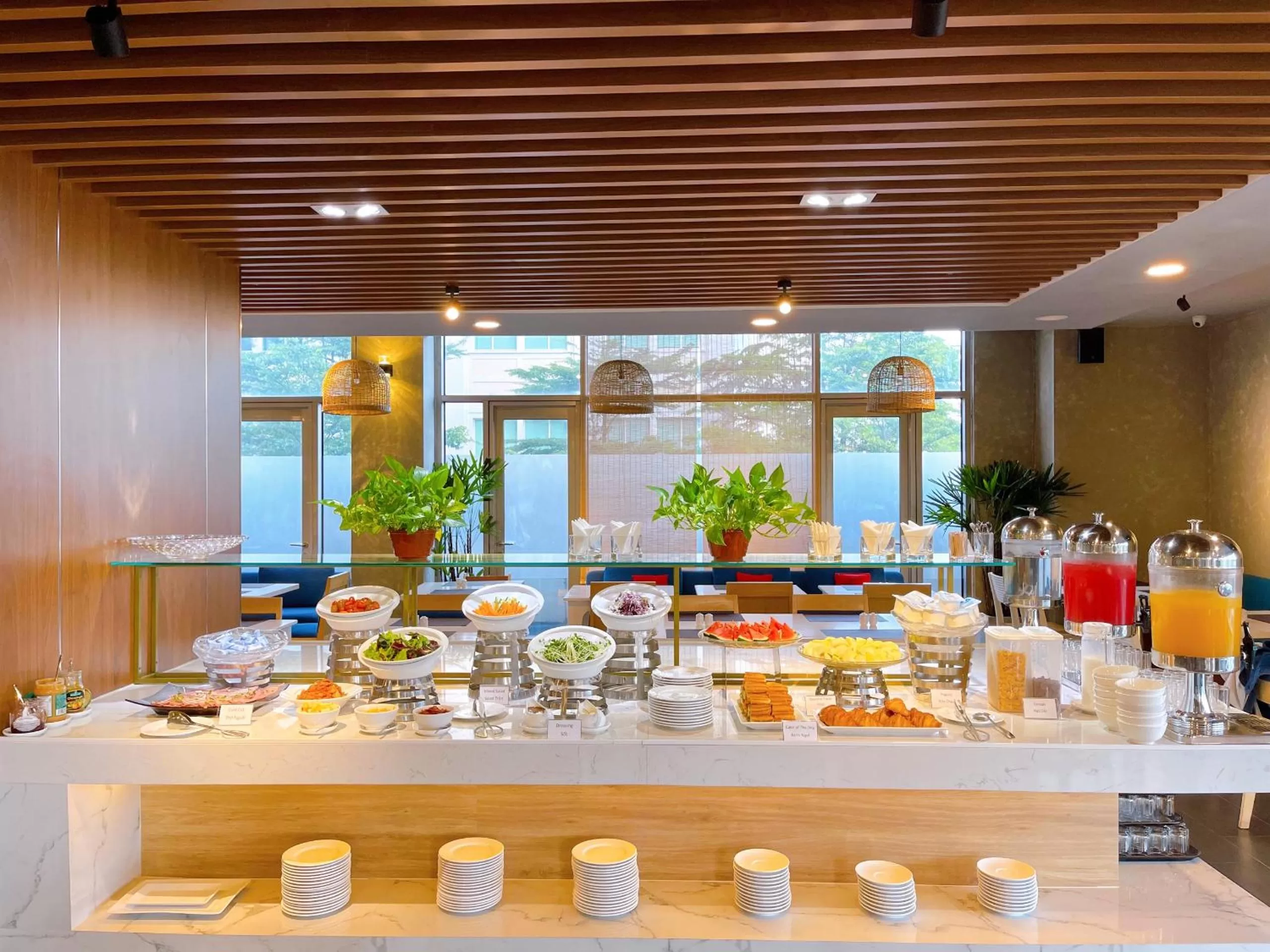 Buffet breakfast in Ibis Saigon South