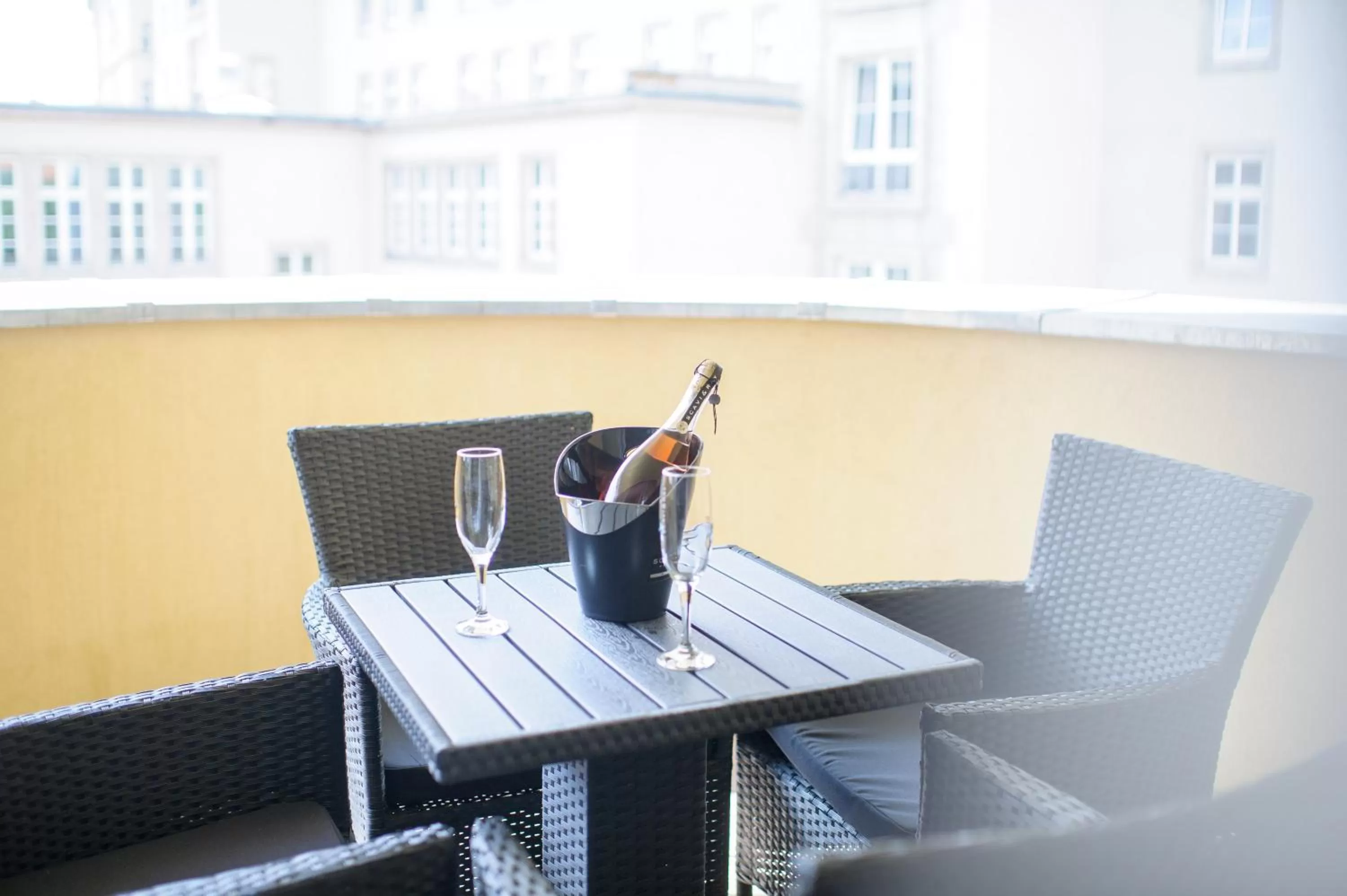 Balcony/Terrace in Book Hotel Leipzig