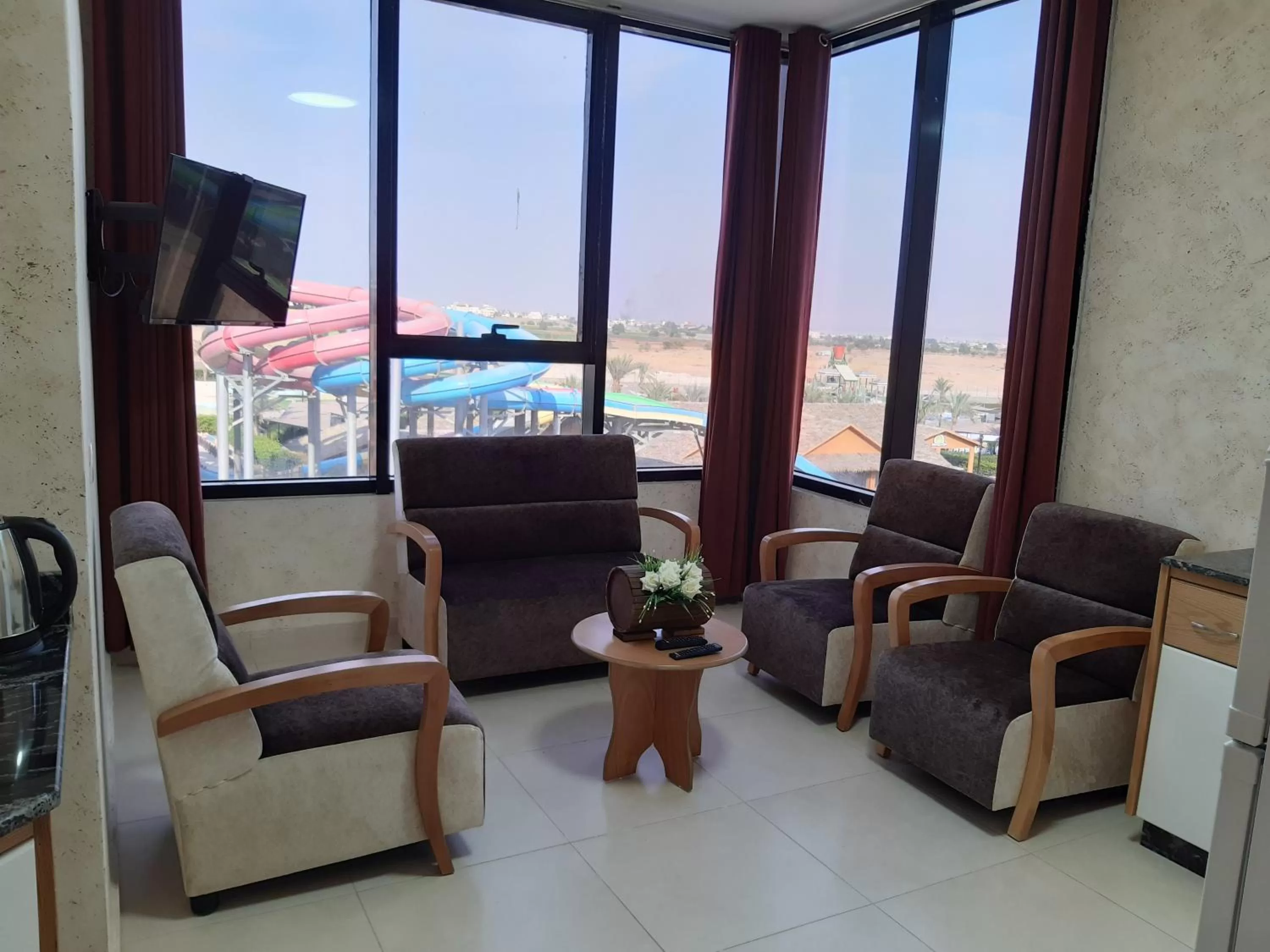 Seating Area in Dolphin Suites
