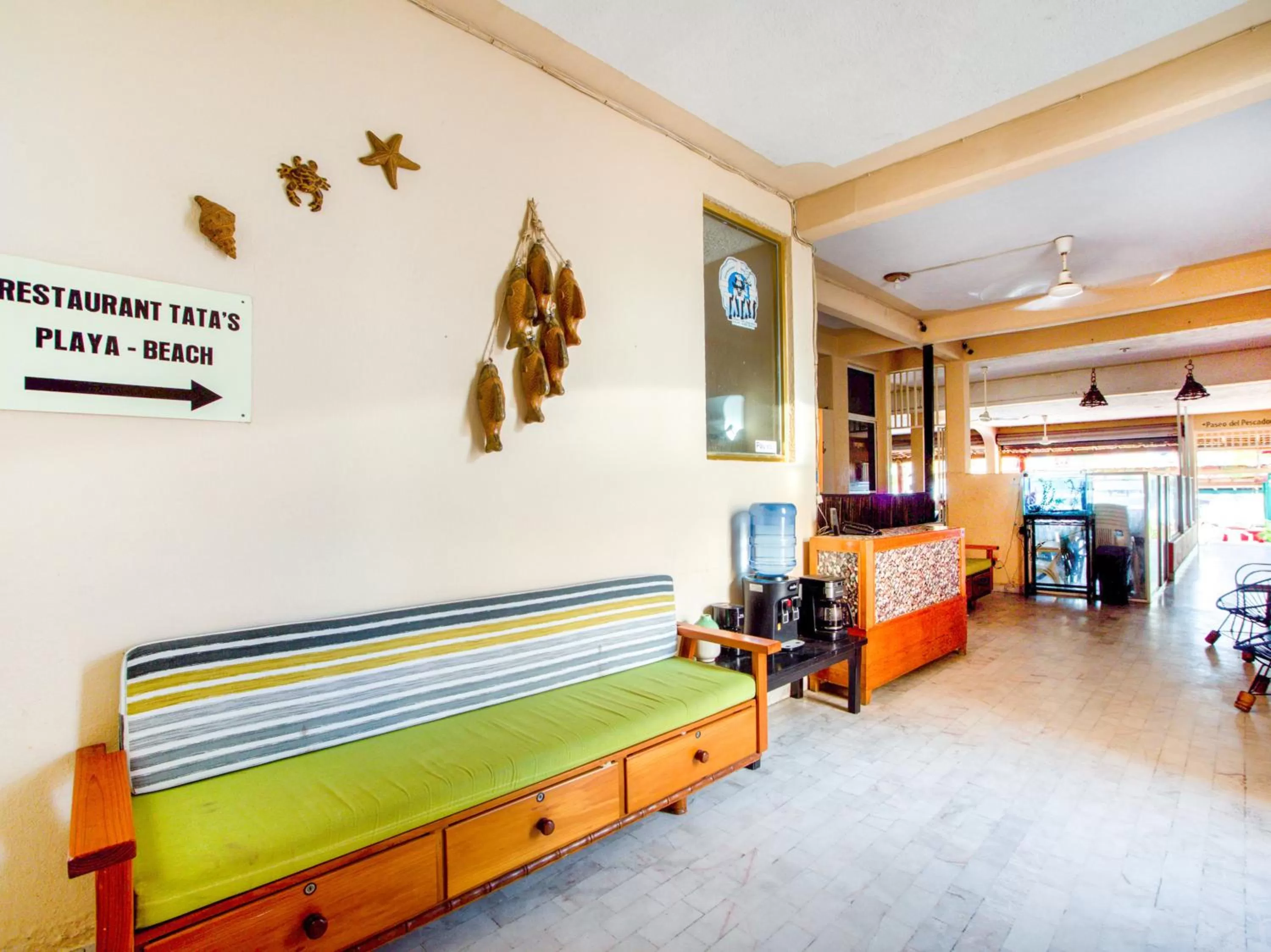 Lobby or reception in Hotel Del Pescador