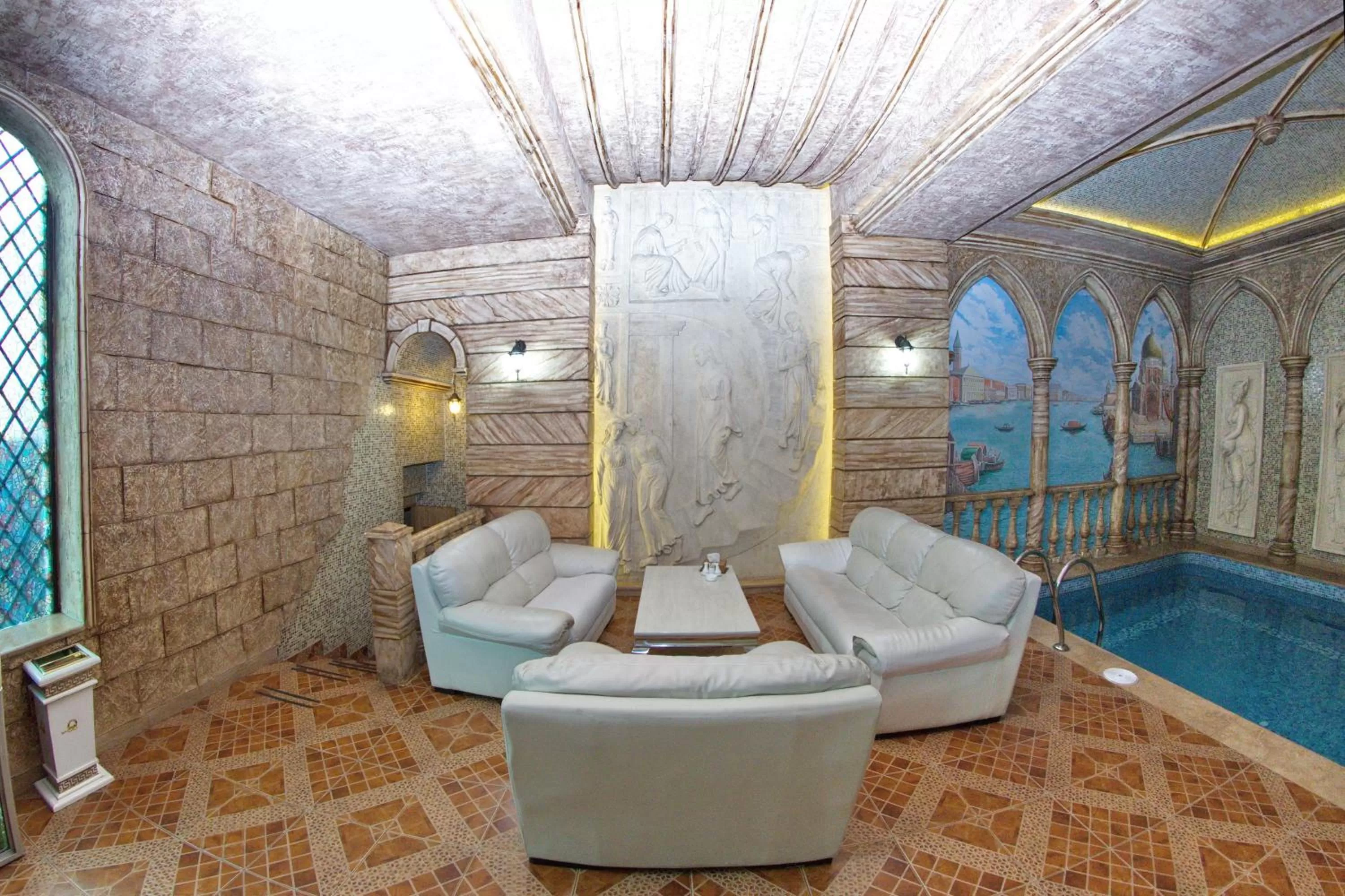 Sauna, Seating Area in Venezia Palazzo Hotel