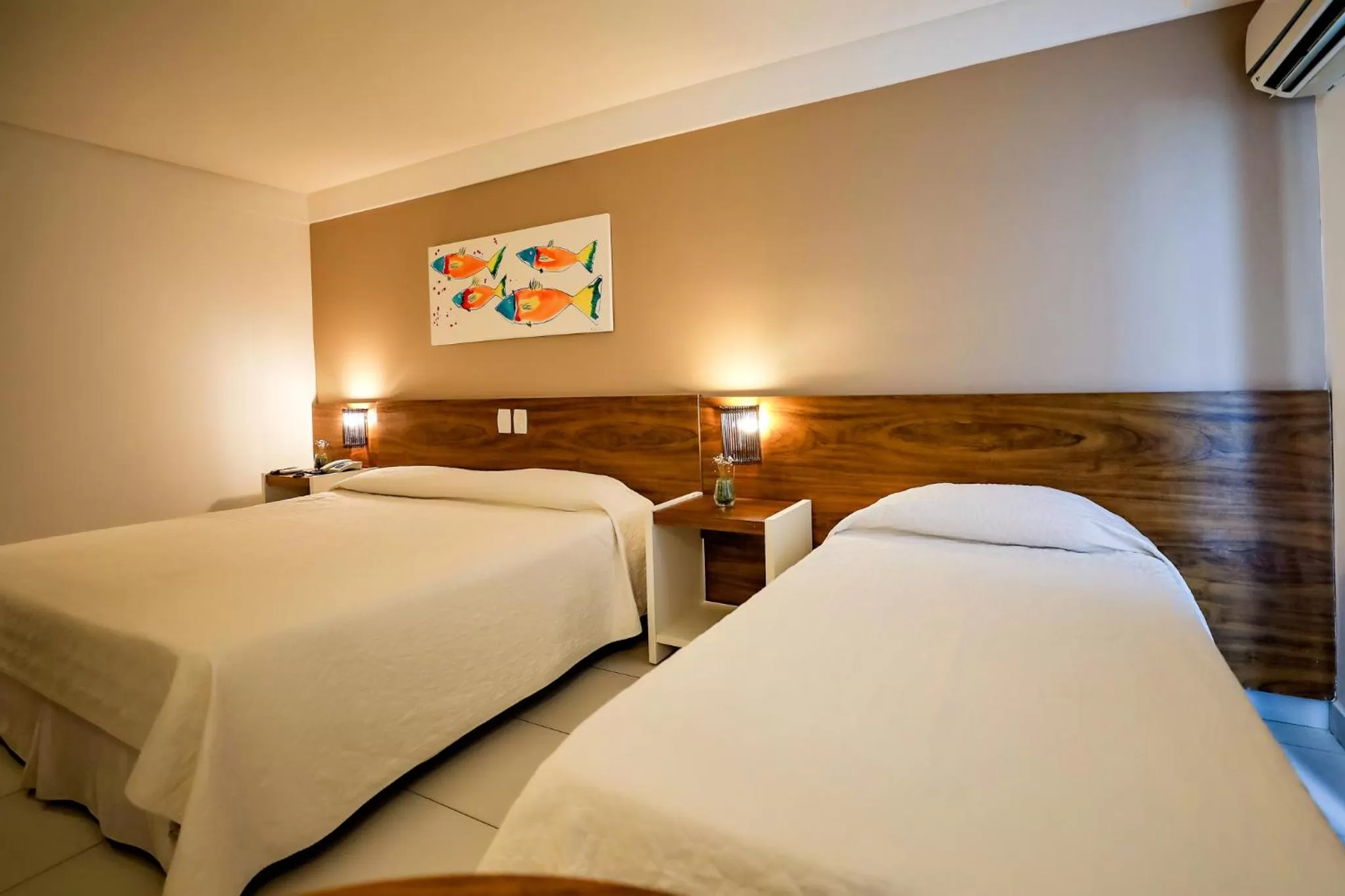 Bedroom, Bed in Porto Suítes Natal Hotel