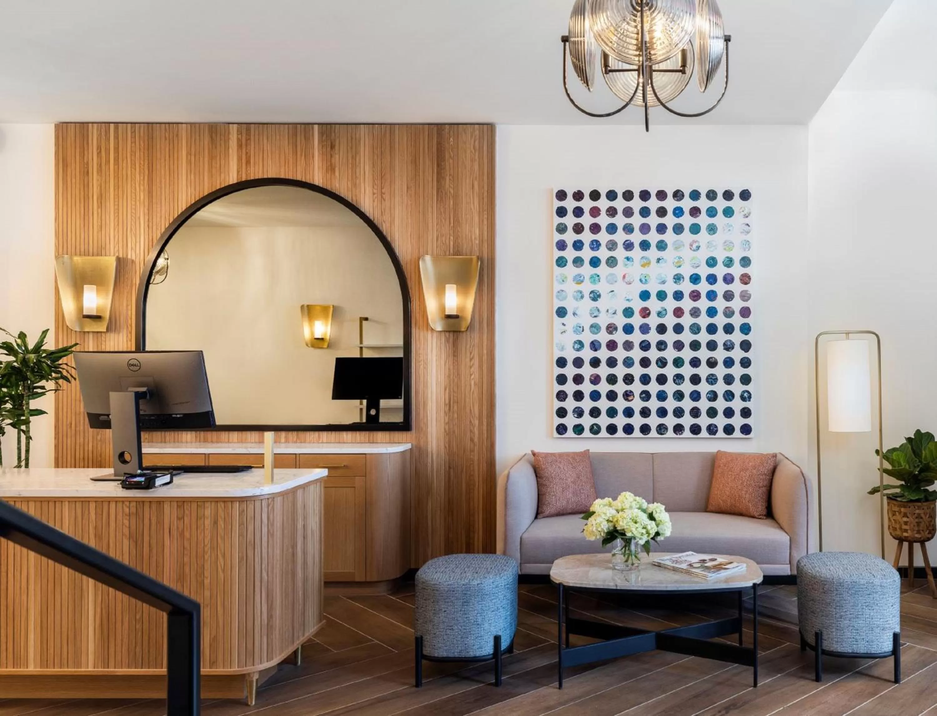 Lobby or reception in Hotel Madera