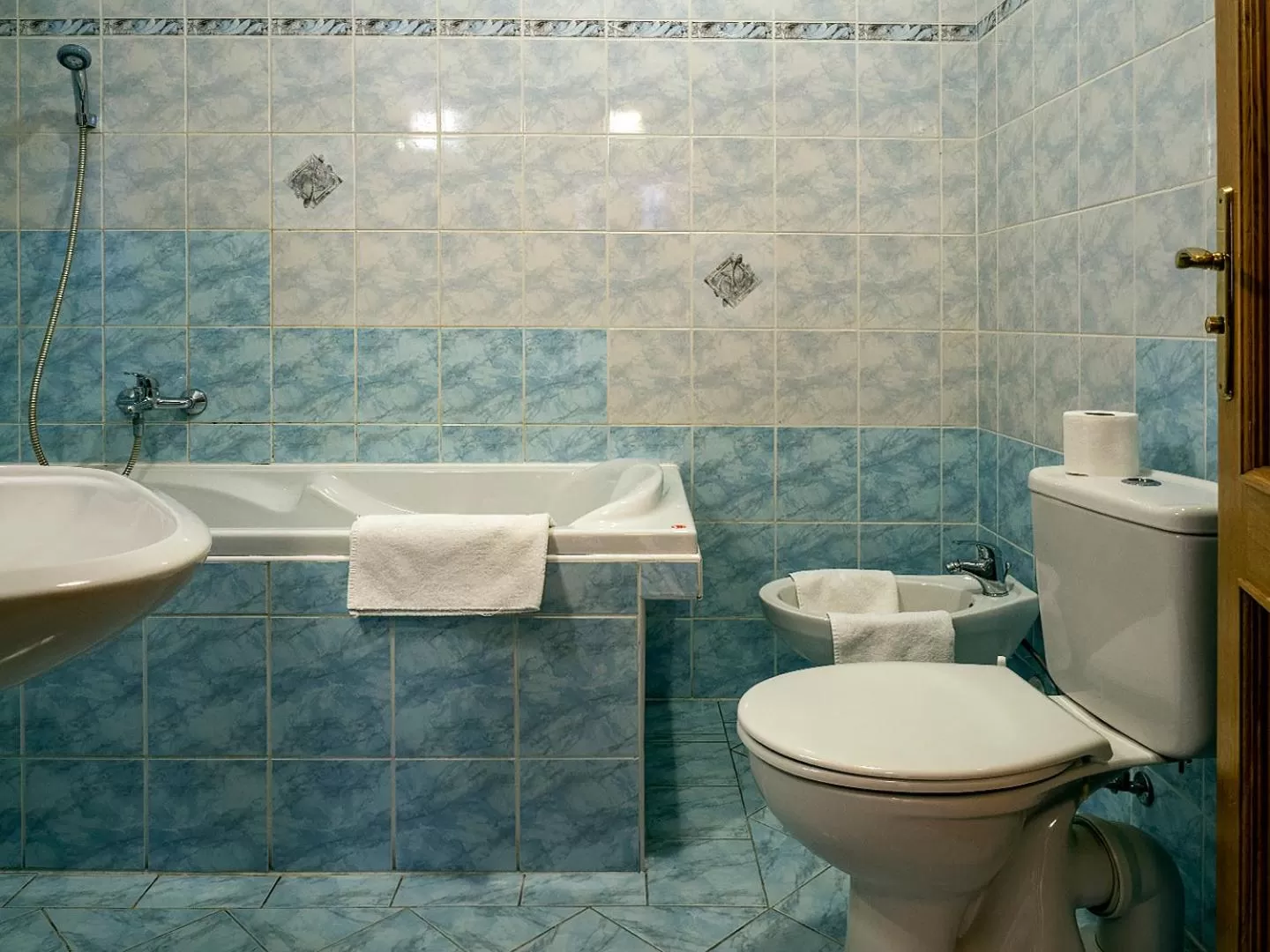 Property building, Bathroom in Hotel Olympia Česká Lípa