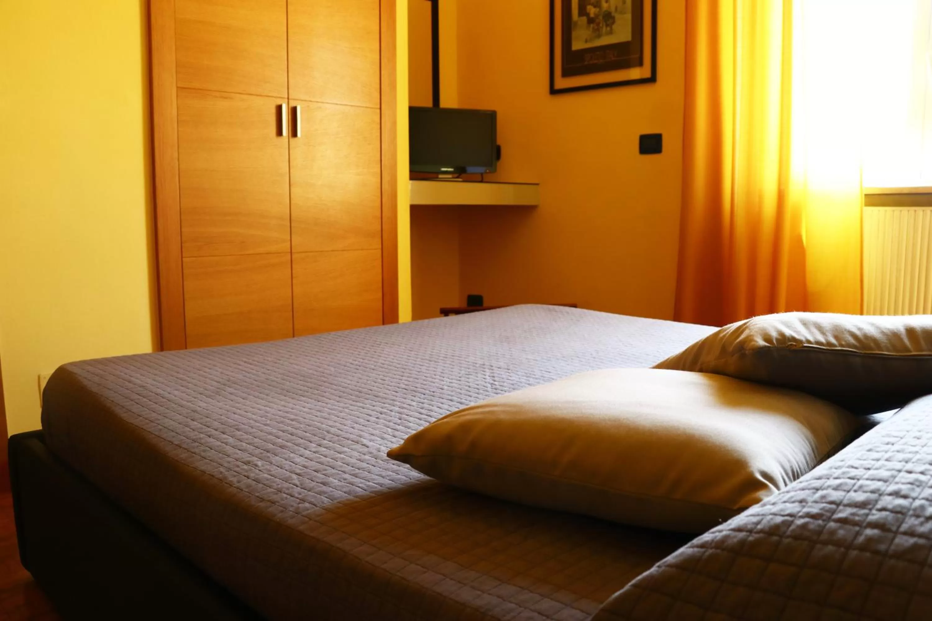 Bed in Hotel Clarici