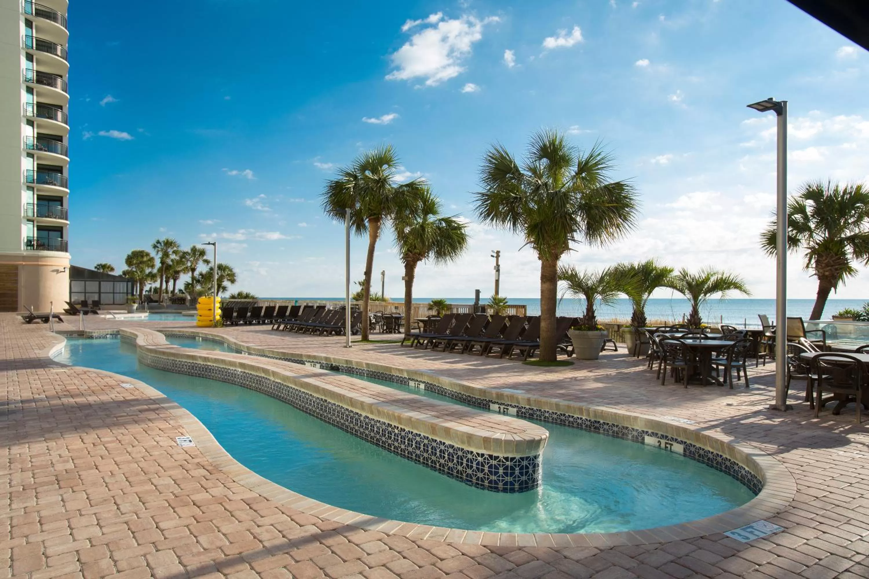 Swimming pool in Caribbean Resort Myrtle Beach