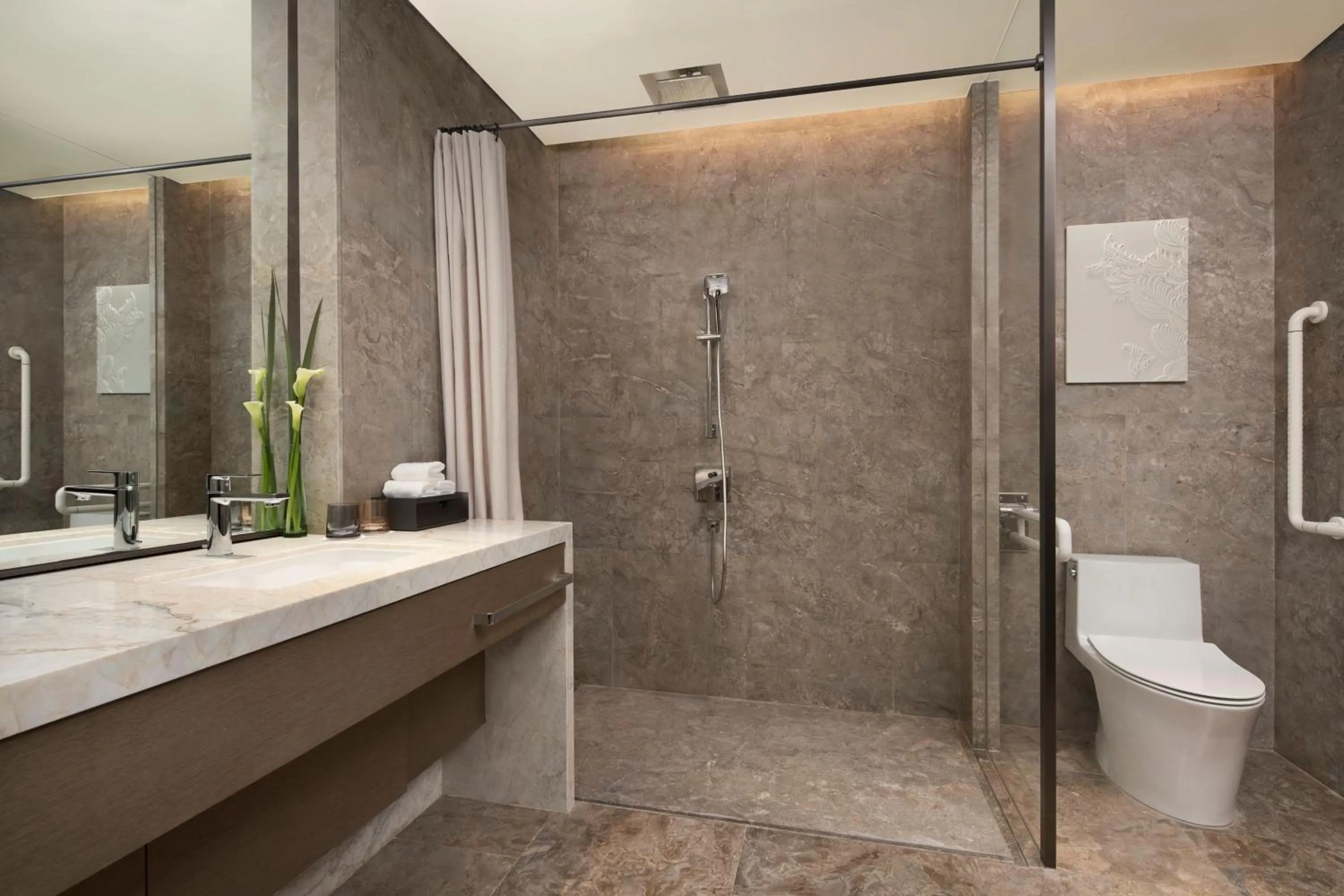 Bathroom in Wenzhou Marriott Hotel