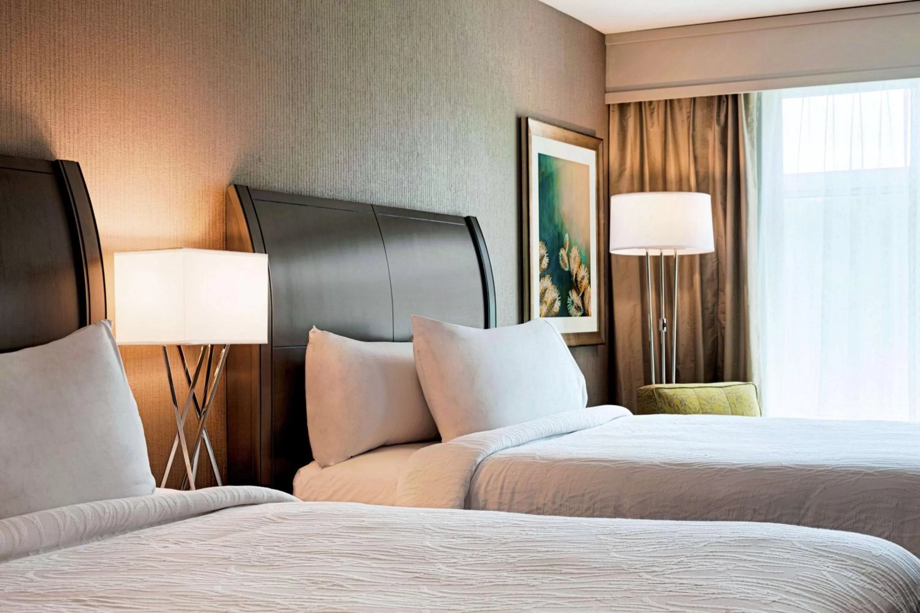 Bed in Hilton Garden Inn Lenox Pittsfield