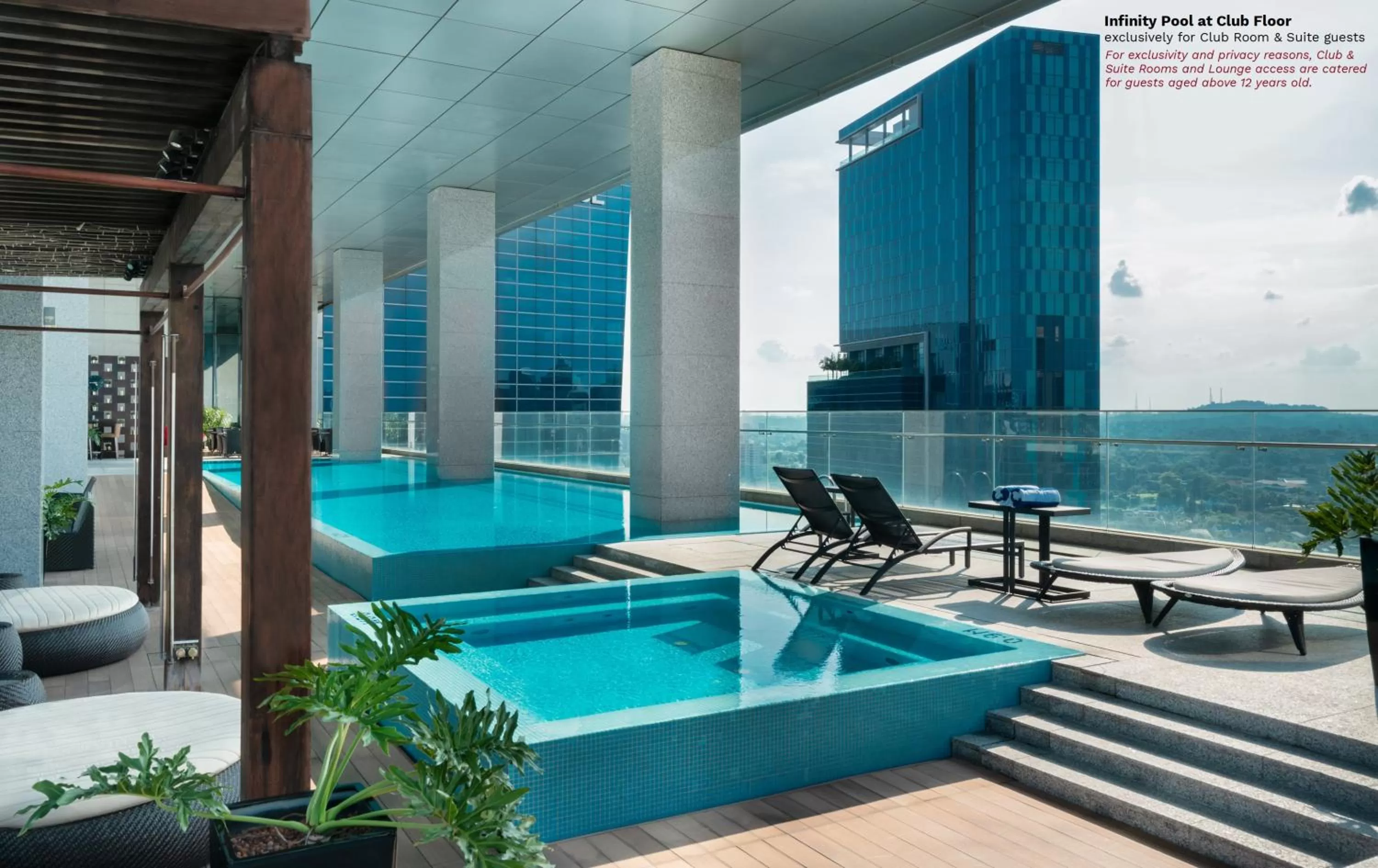 Pool view in Oasia Hotel Novena, Singapore by Far East Hospitality