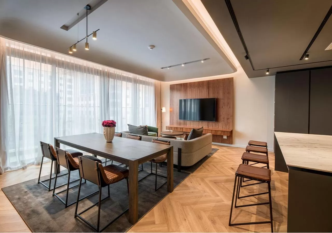 Living room in The Rockefeller Hotel by NEWMARK