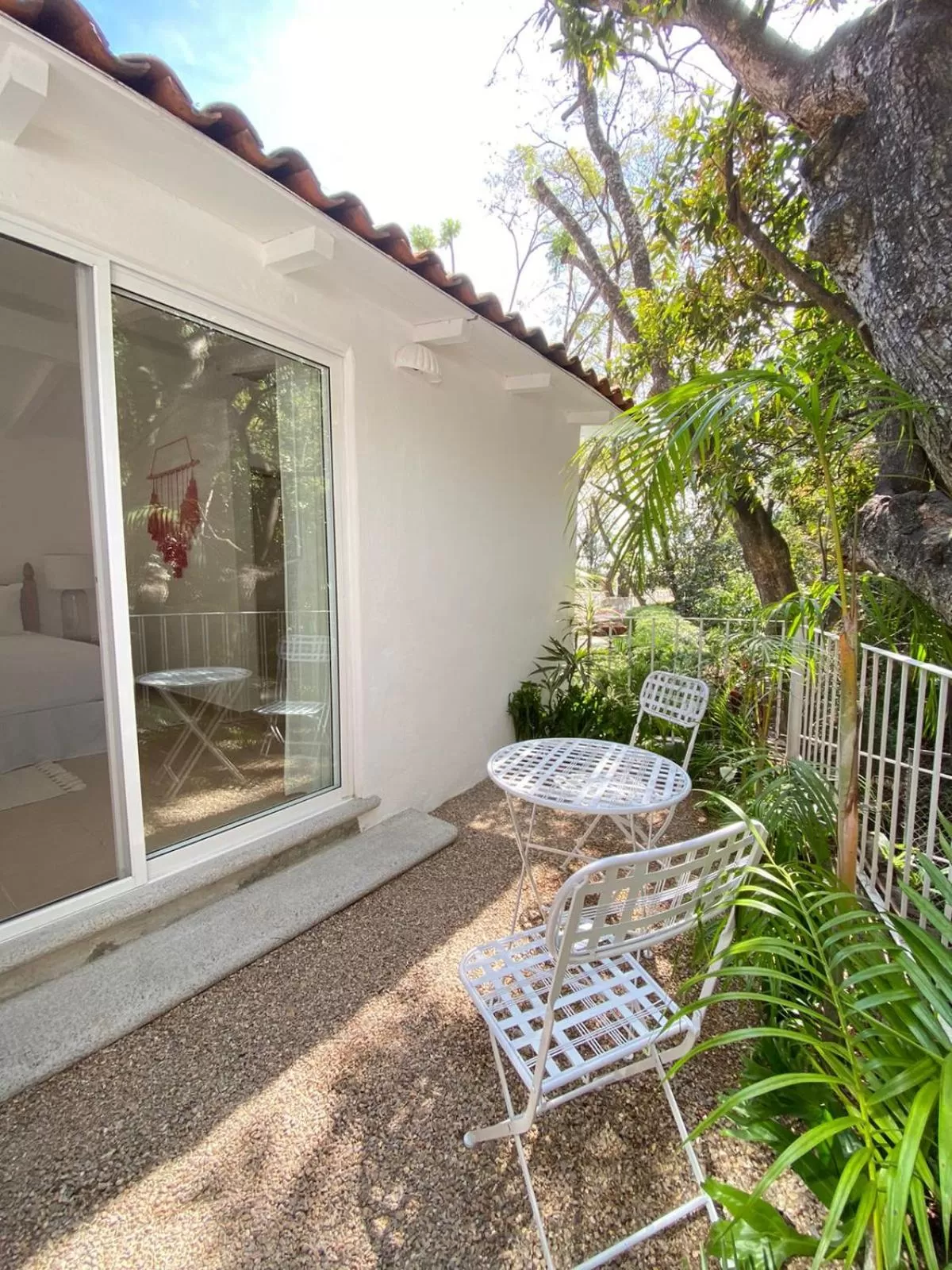 Patio in Hotel Cala Blanca Cuernavaca