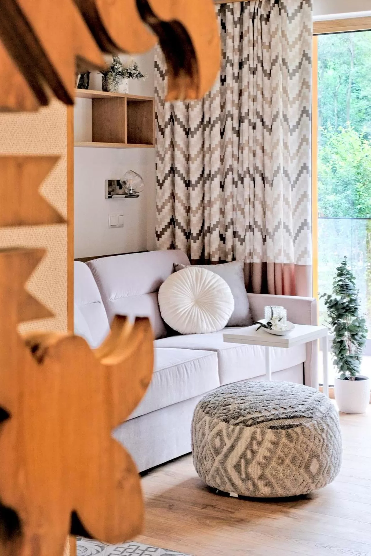 Seating area in Rezydencja Górska Odkryj Zakopane