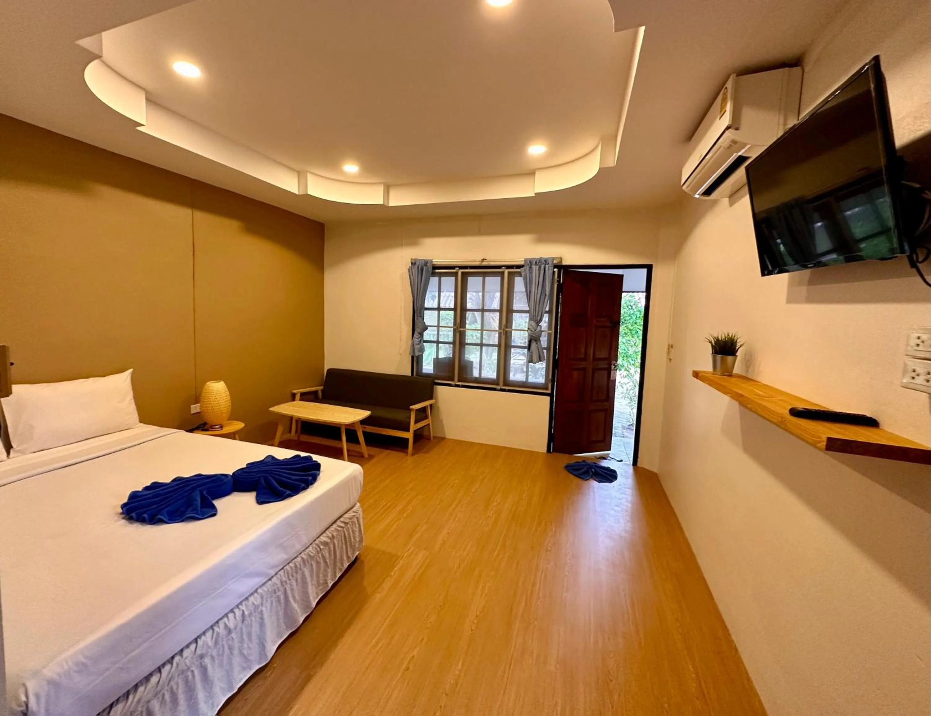 Bed in Silver Beach Resort