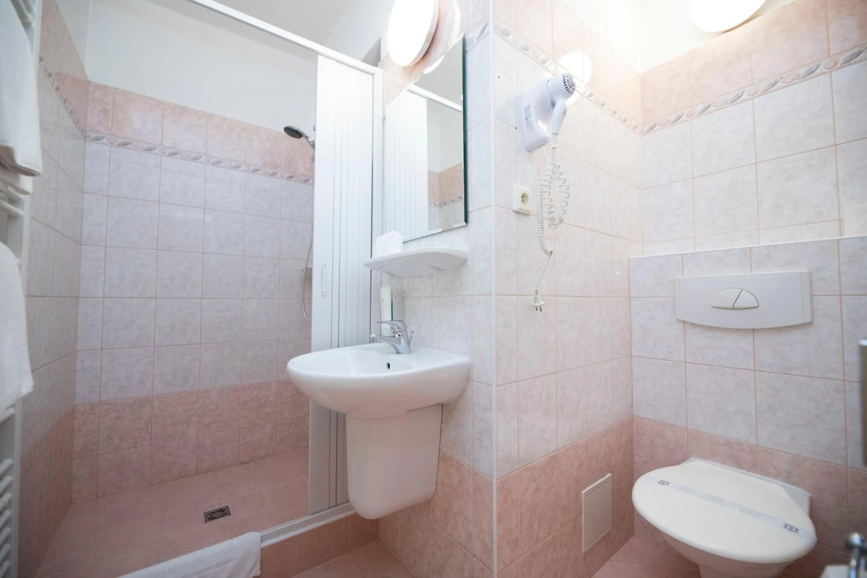 Bathroom in Old Prague Hotel