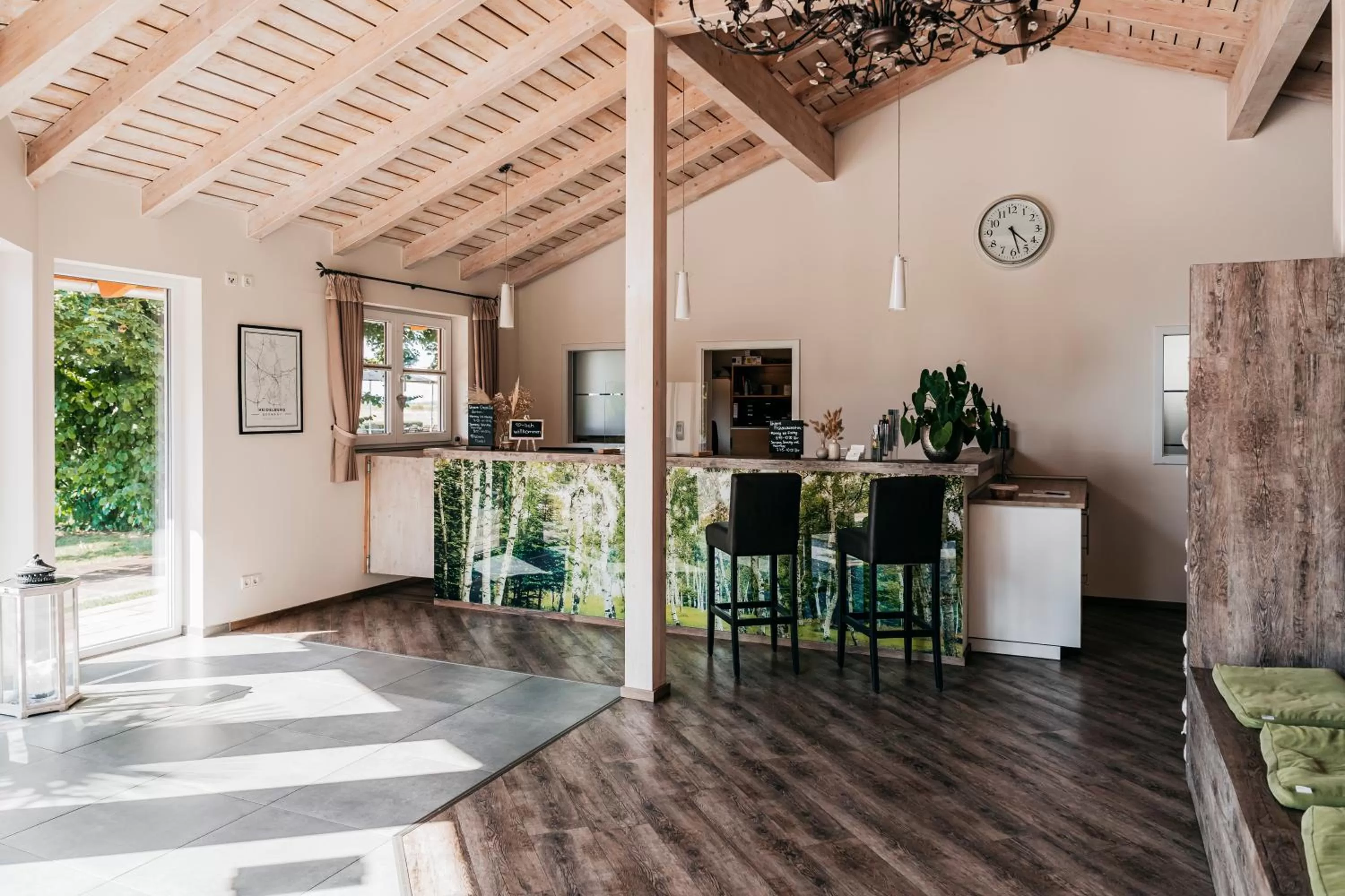 Lobby or reception in Hotel Birkenhof