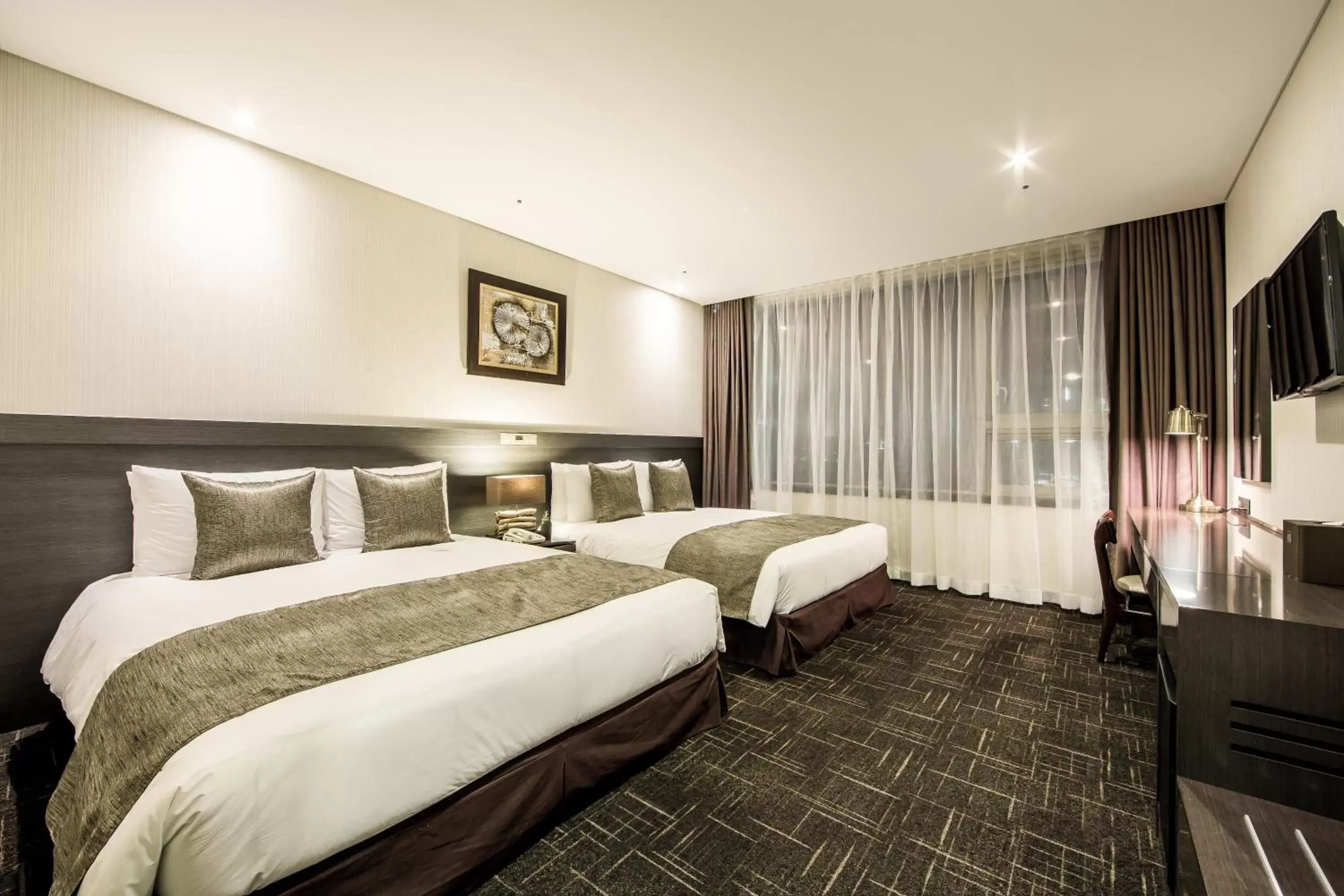 Family Twin Room in Golden Seoul Hotel Family Twin Room in Golden Seoul Hotel