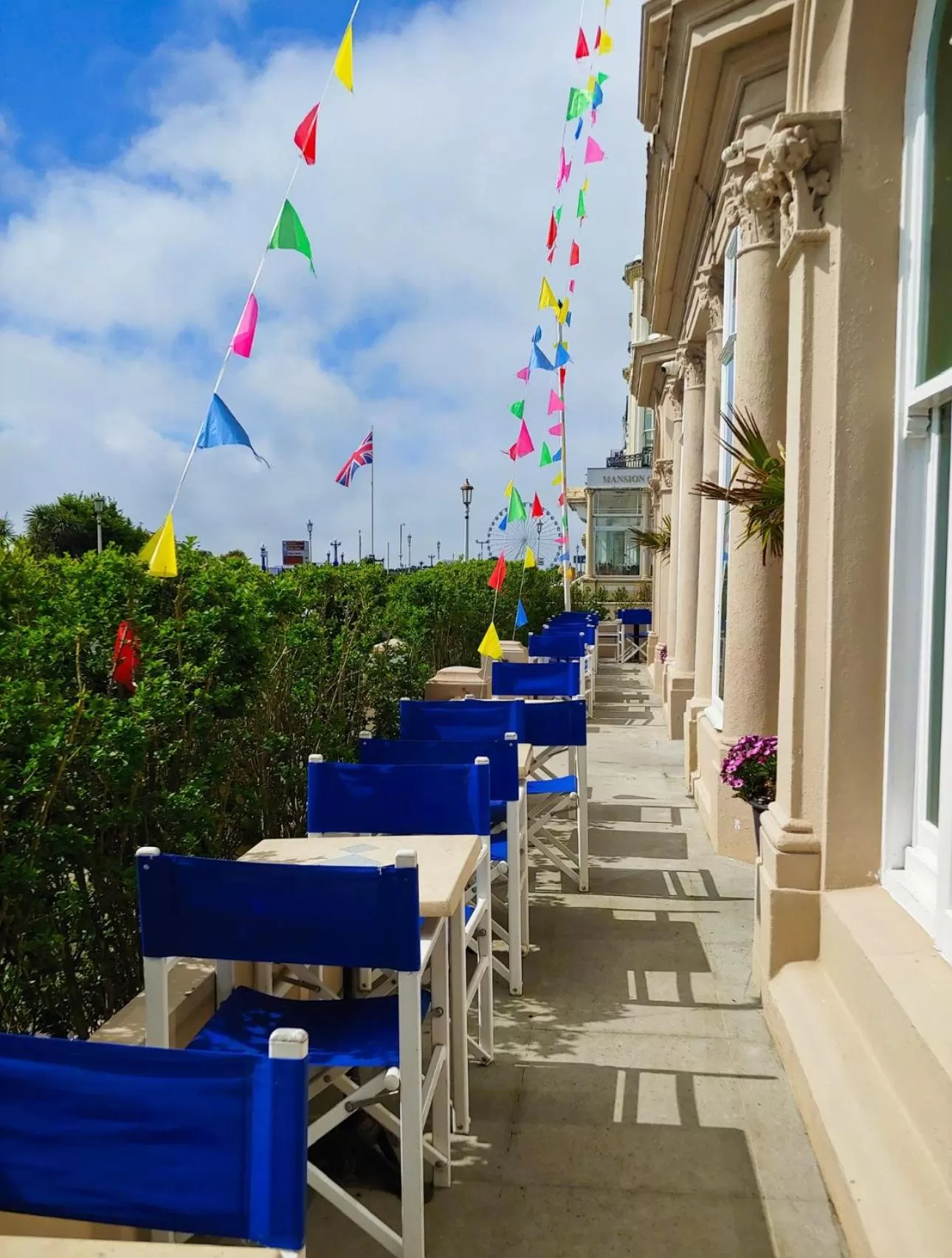 Balcony/Terrace in The Chatsworth Hotel