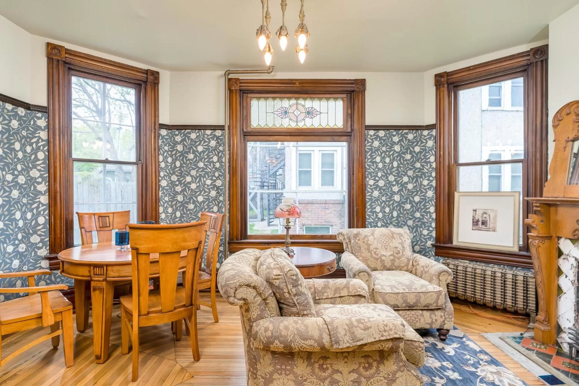 Seating Area in Moulin Rouge House Bed and Breakfast