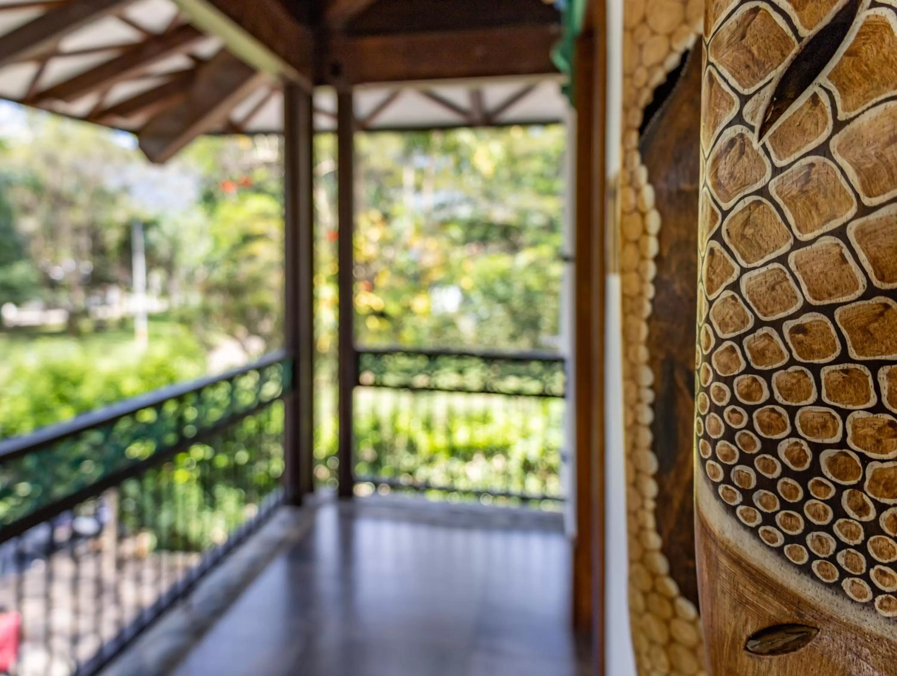Balcony/Terrace in Casa Jacaranda Hotel Boutique