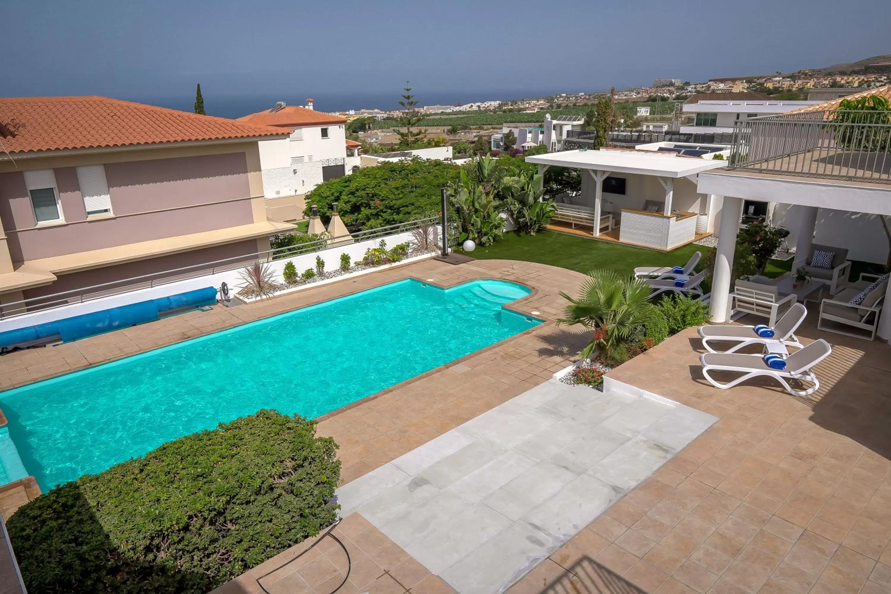 Pool view in Villa Boutique Tenerife