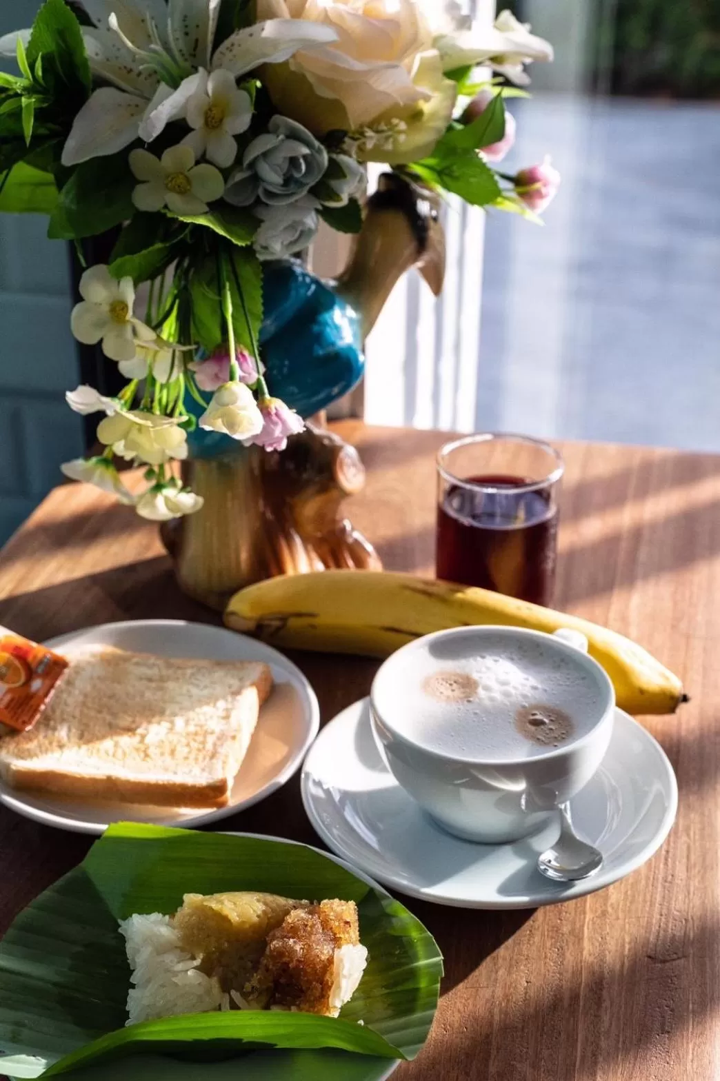 Continental breakfast in Sita Krabi Hotel
