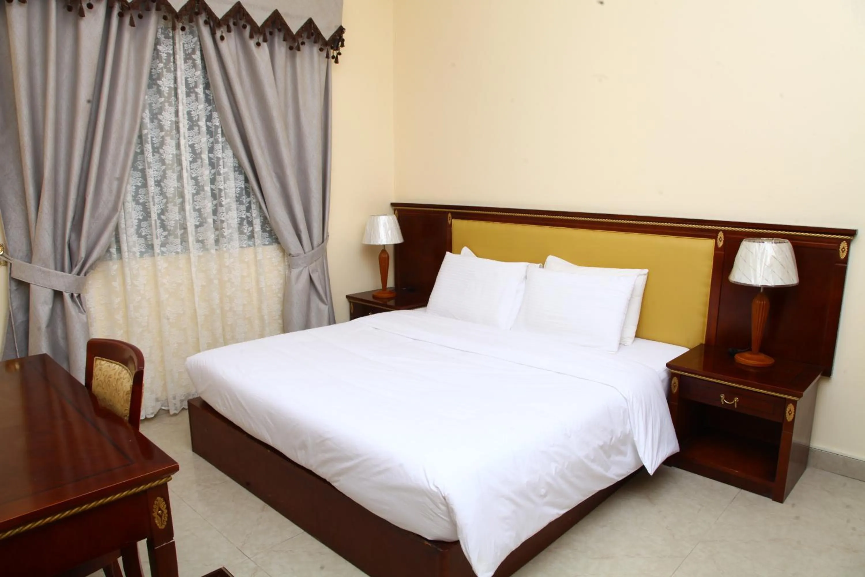 Bed in Dream Palace Hotel