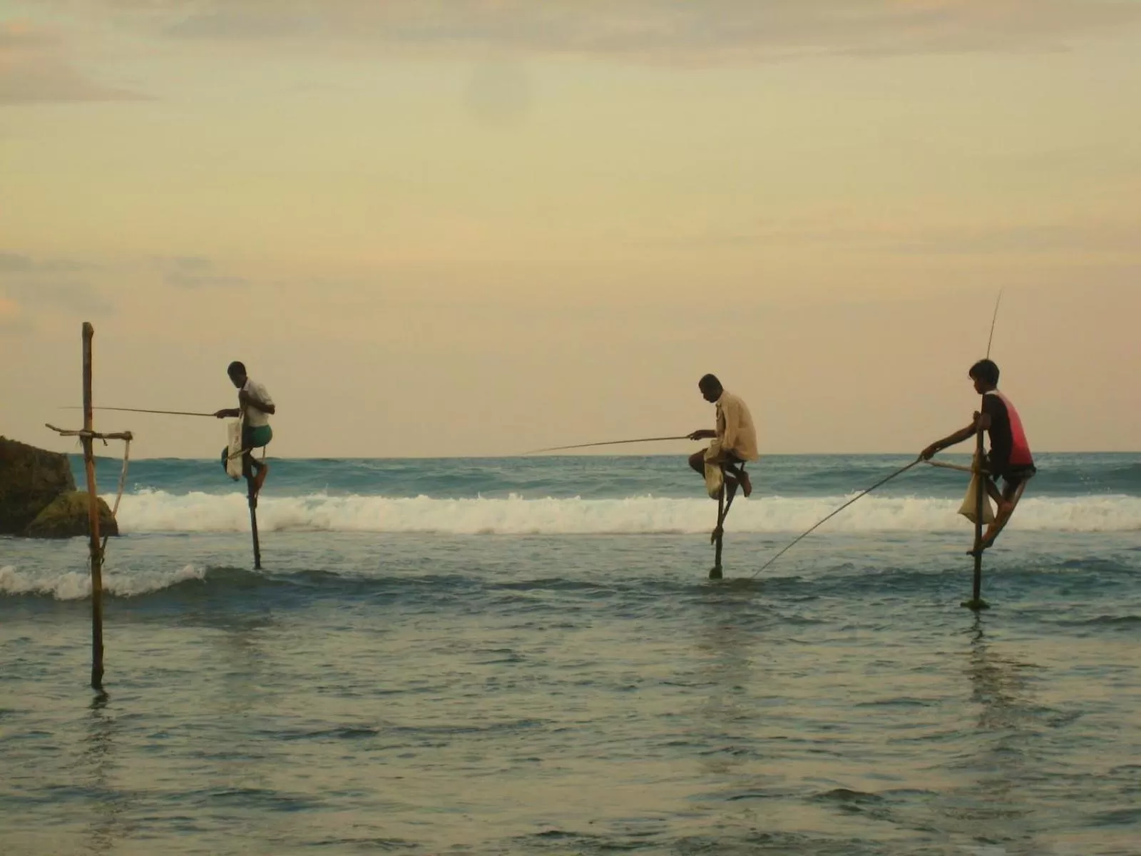People in Galawatta Beach Resort