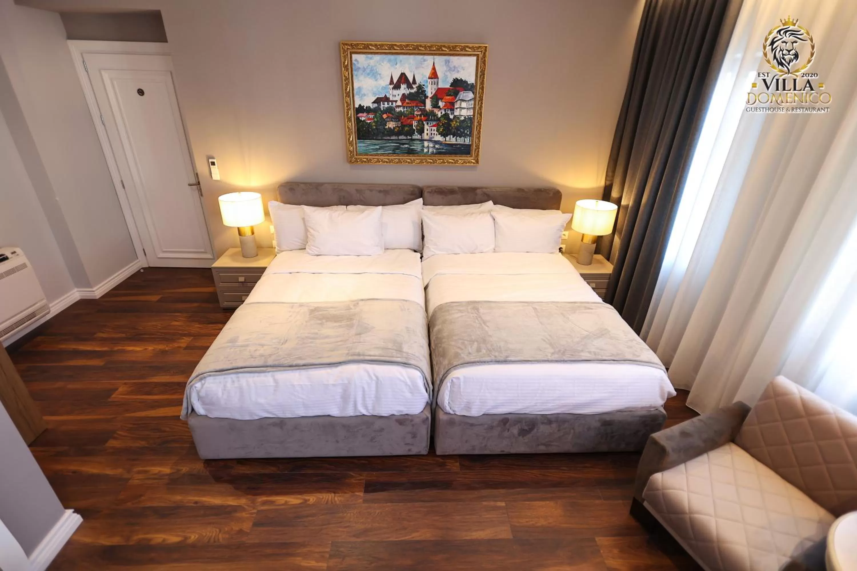 Bed in Villa Domenico Korce