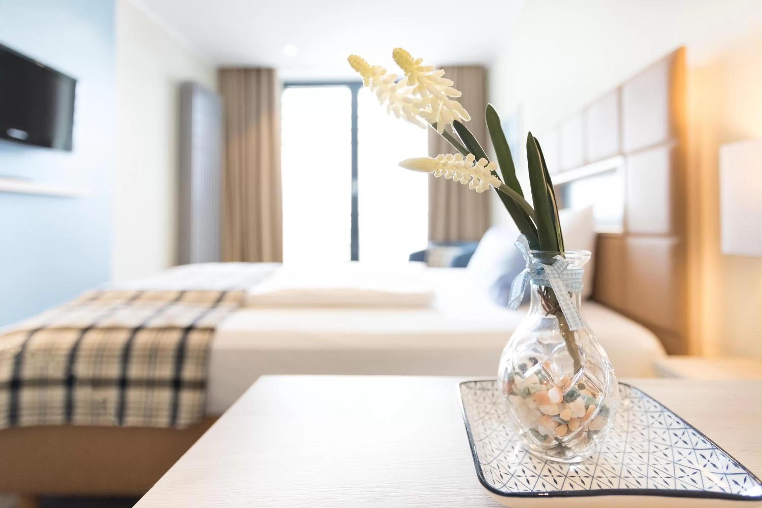 Photo of the whole room, Bed in Hotel Fährhaus