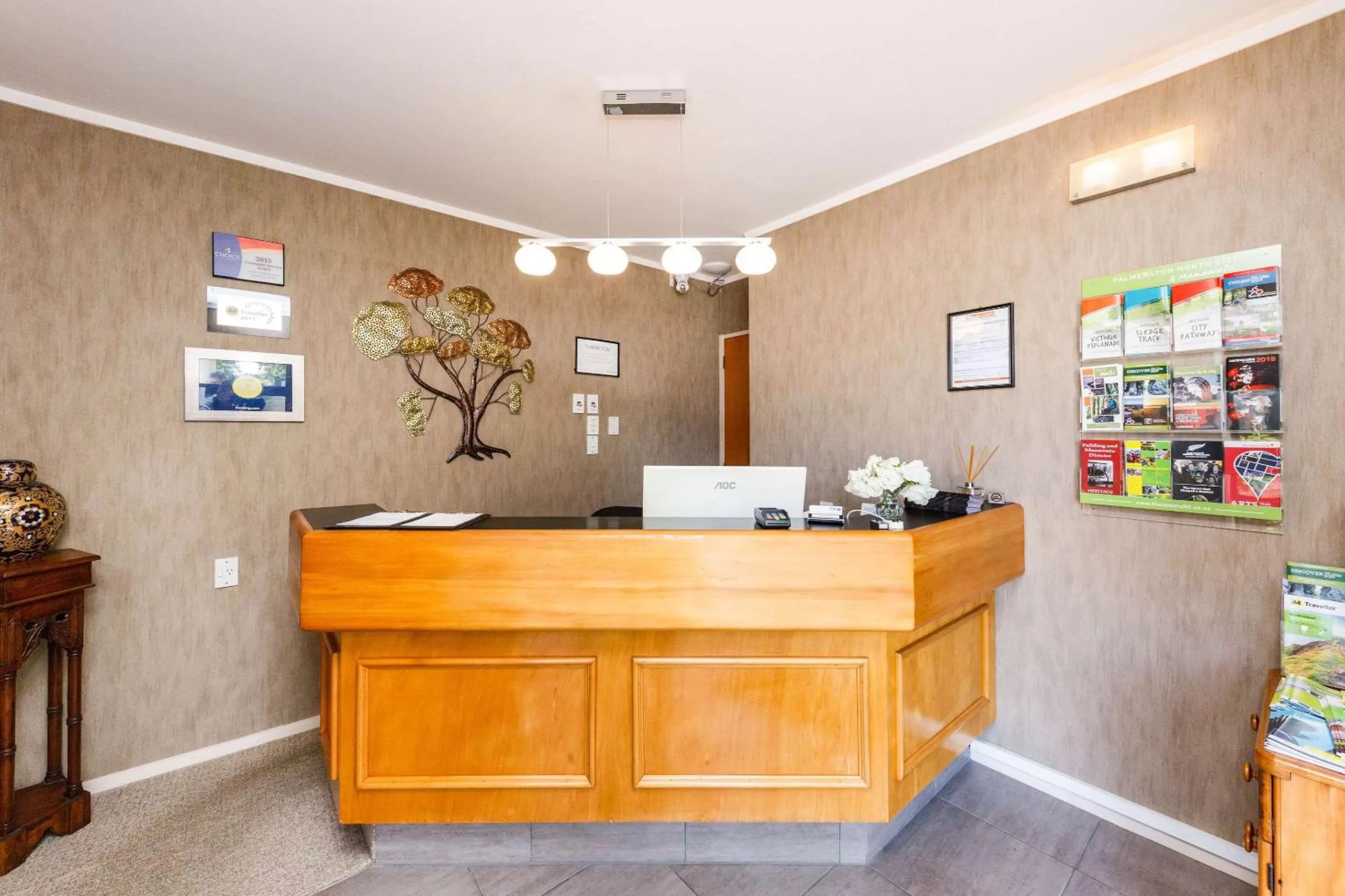 Lobby or reception in Kauri Court Motel and Apartments