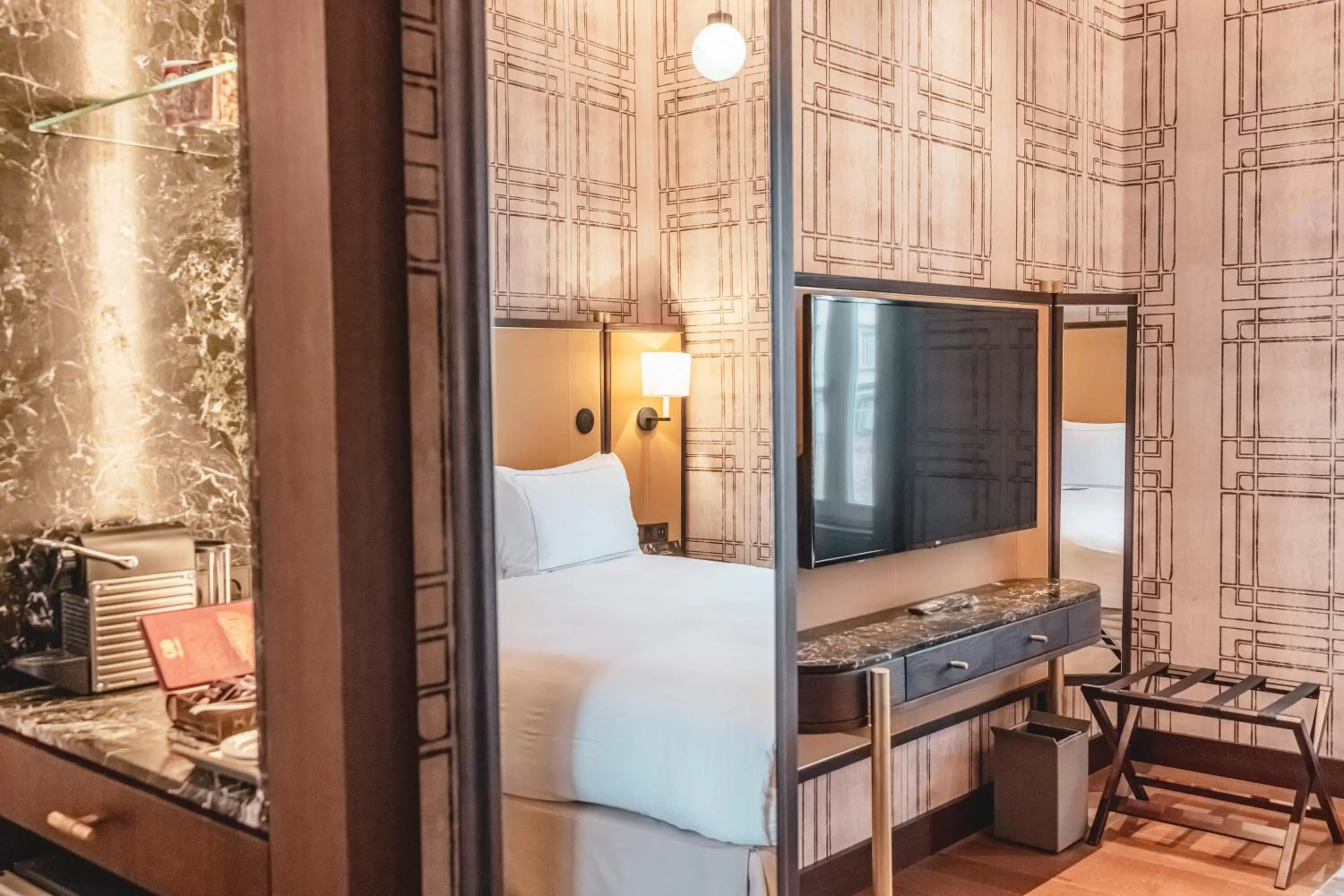 Bedroom, Bed in The Galata Hotel Istanbul - MGallery Collection