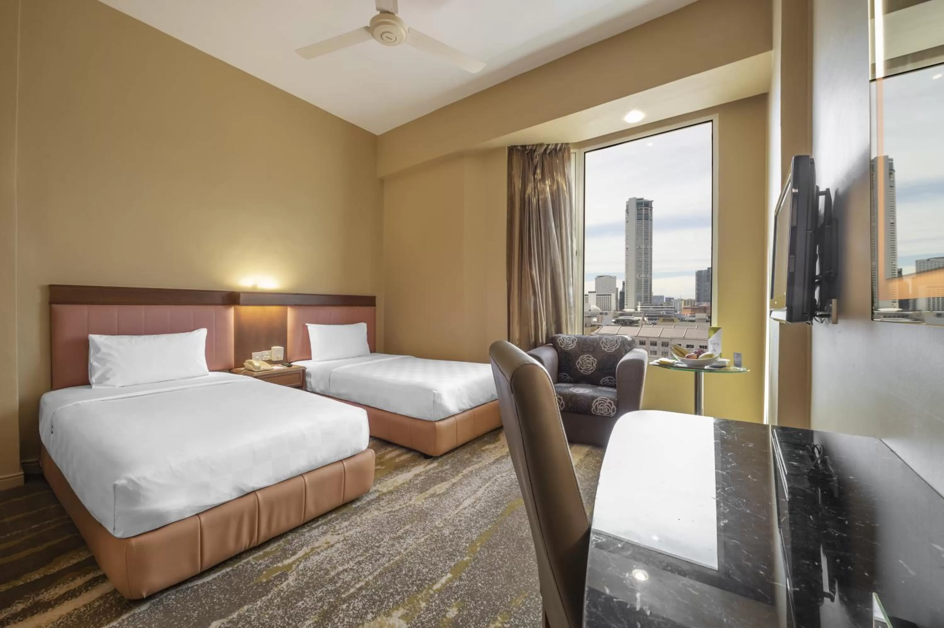 Bed in Cititel Penang