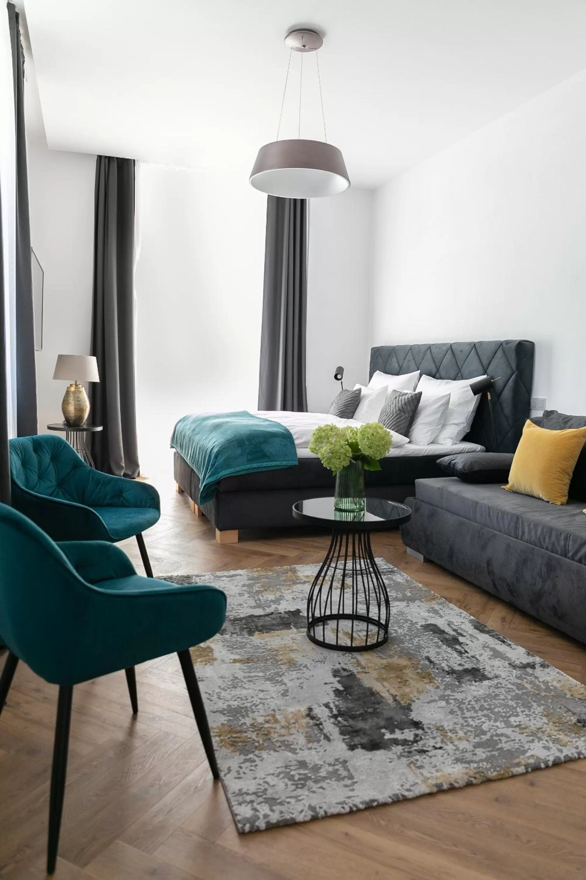 Bed in Hotel Central Park