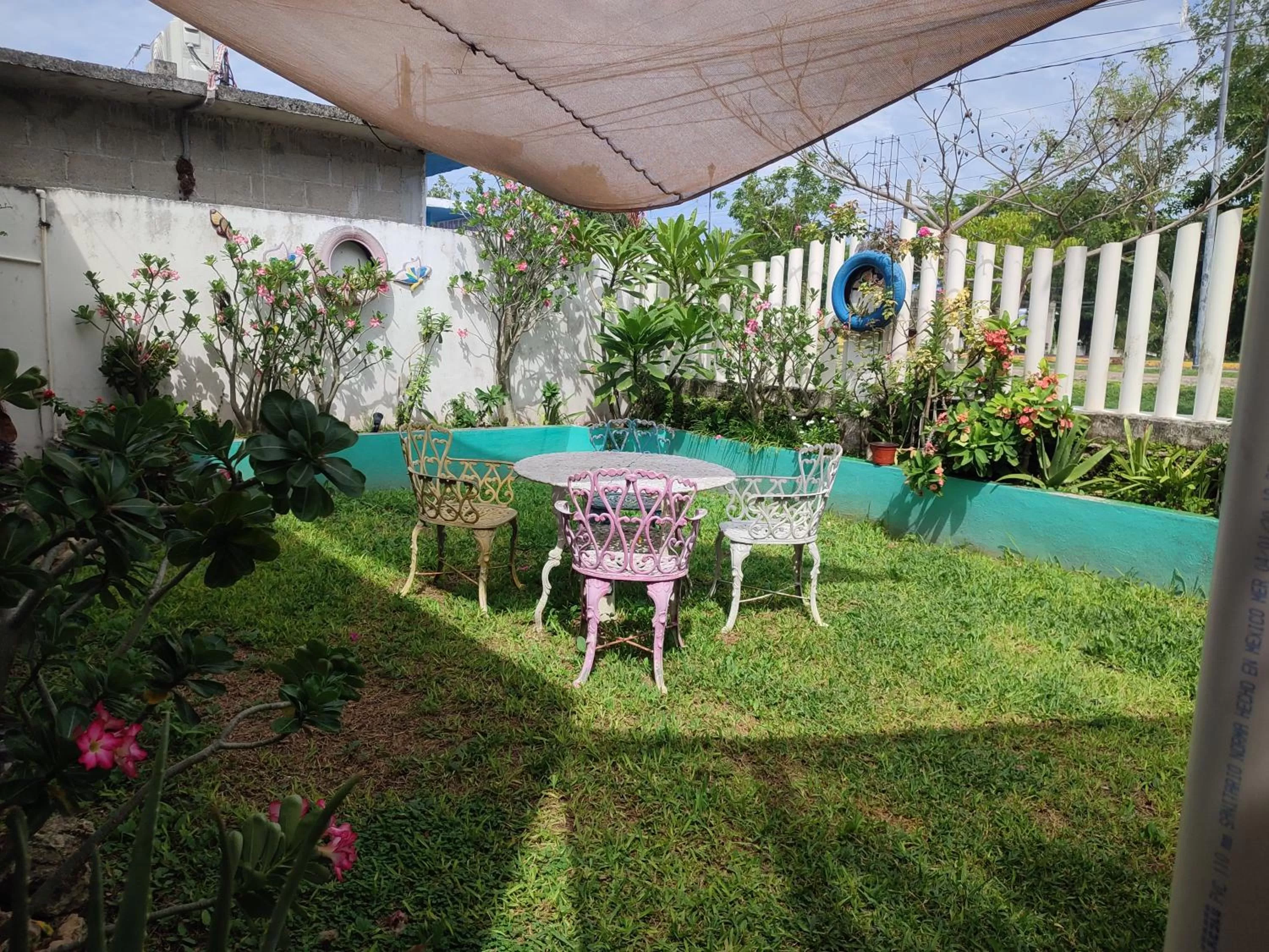 Garden in Zayali Bacalar - Guest House