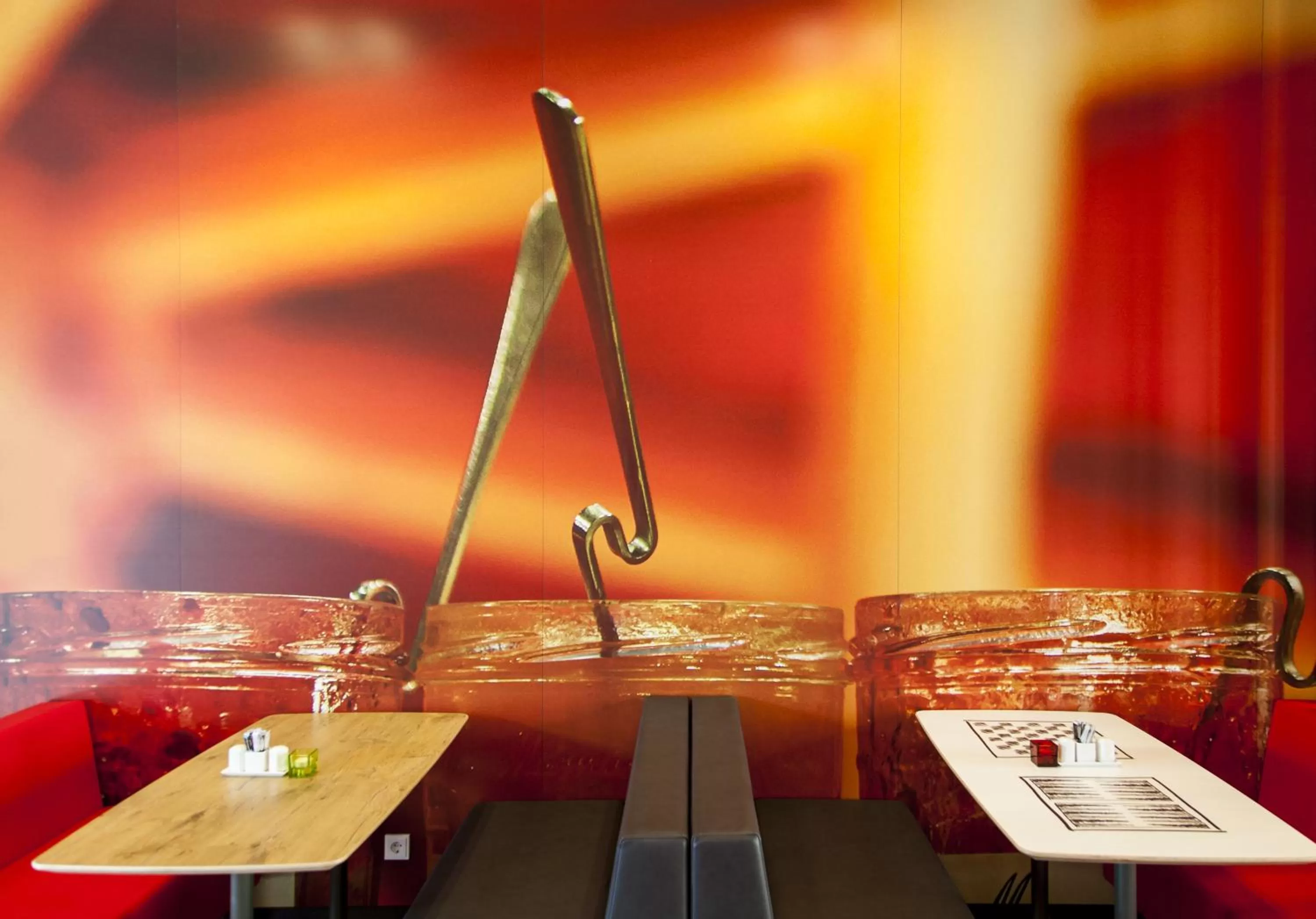 Decorative detail in Ibis München City Arnulfpark