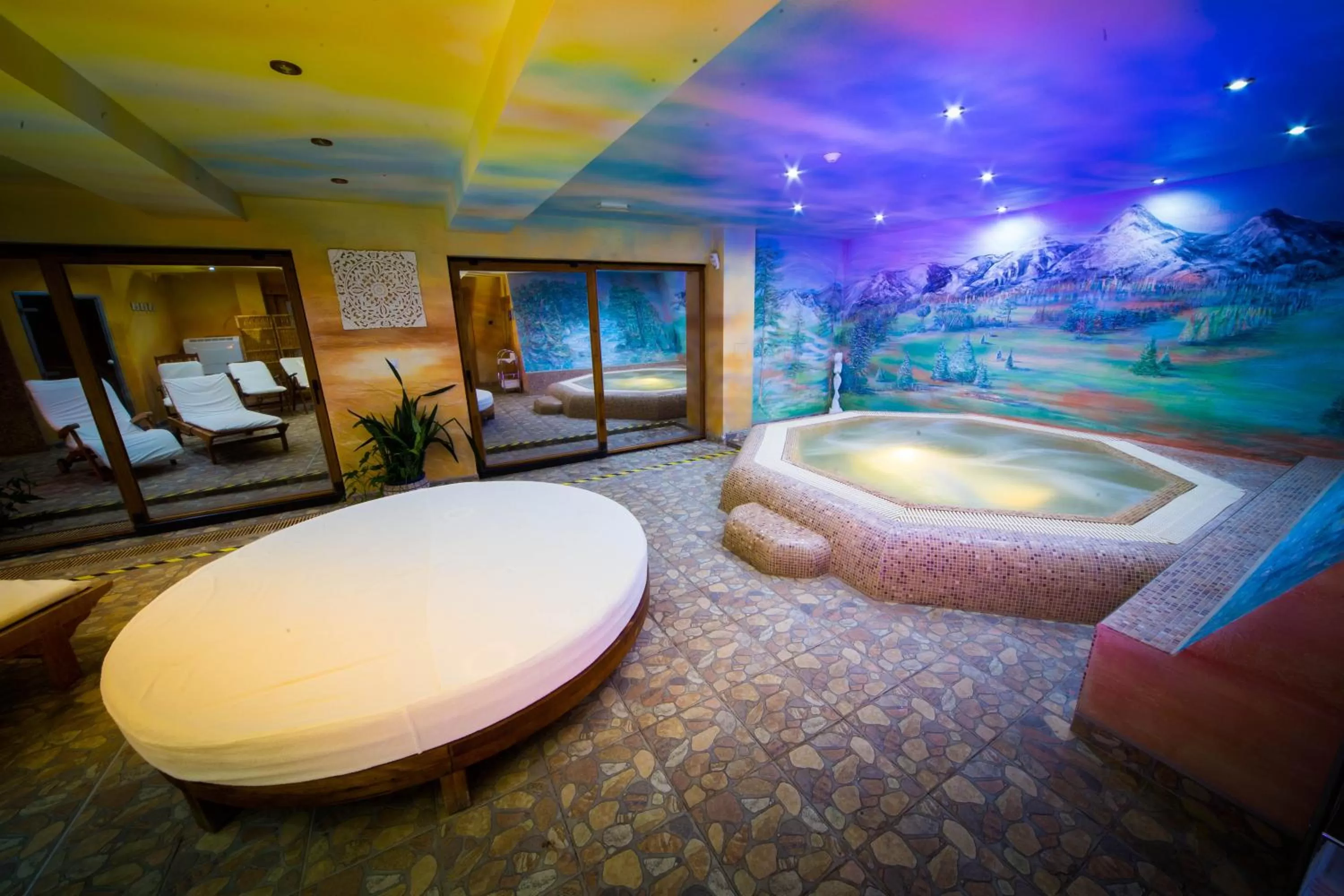 Spa and wellness centre/facilities in Chalets CEDER 1