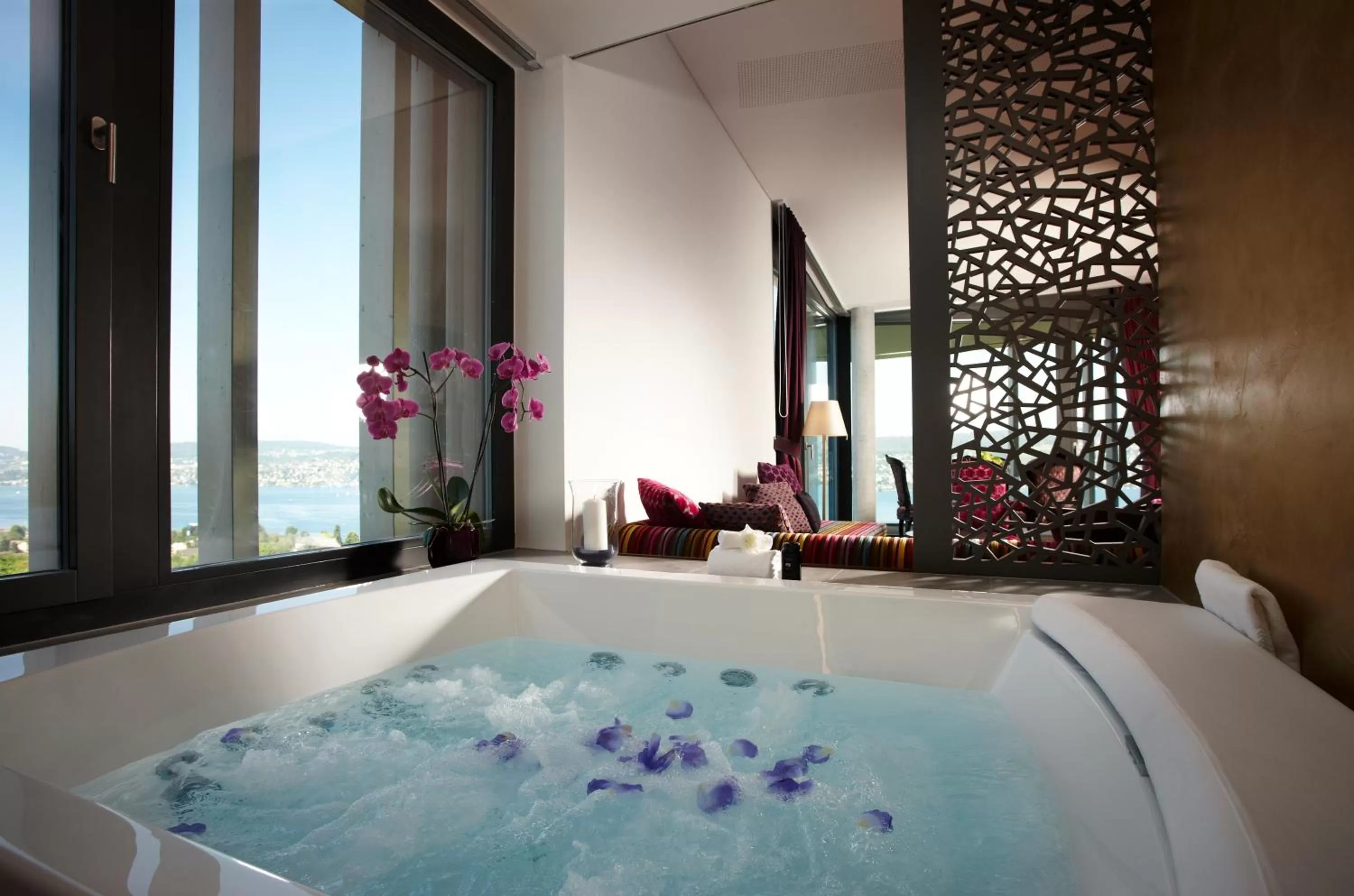 Bathroom in Hotel Belvoir Lake View & Spa