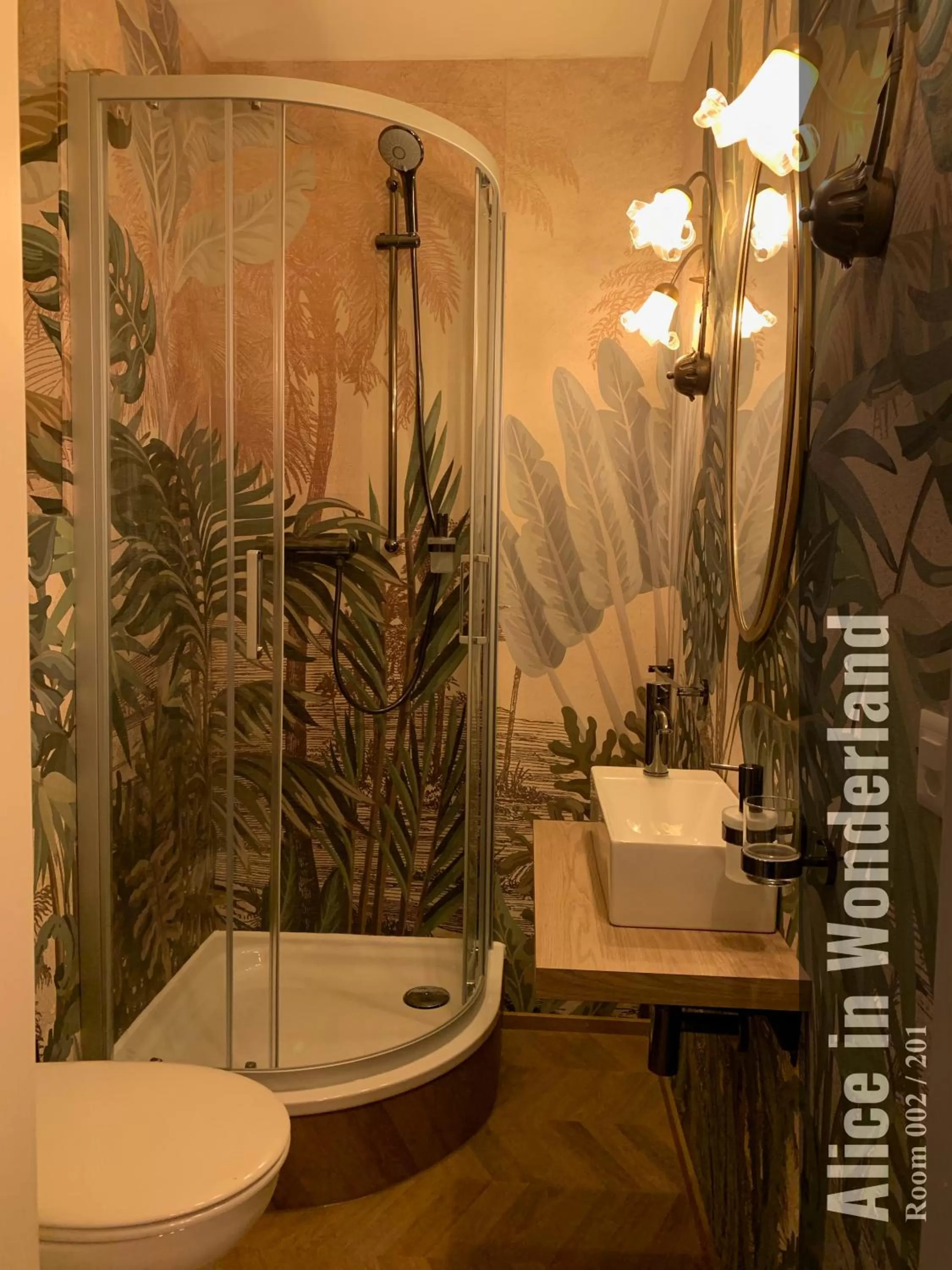 Shower in The Henry Self Check-In Guesthouse